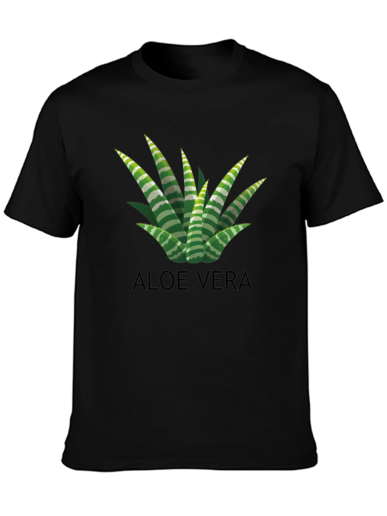 Aloe Vera Graphic T-Shirt - Trendy Plant Lover Tee