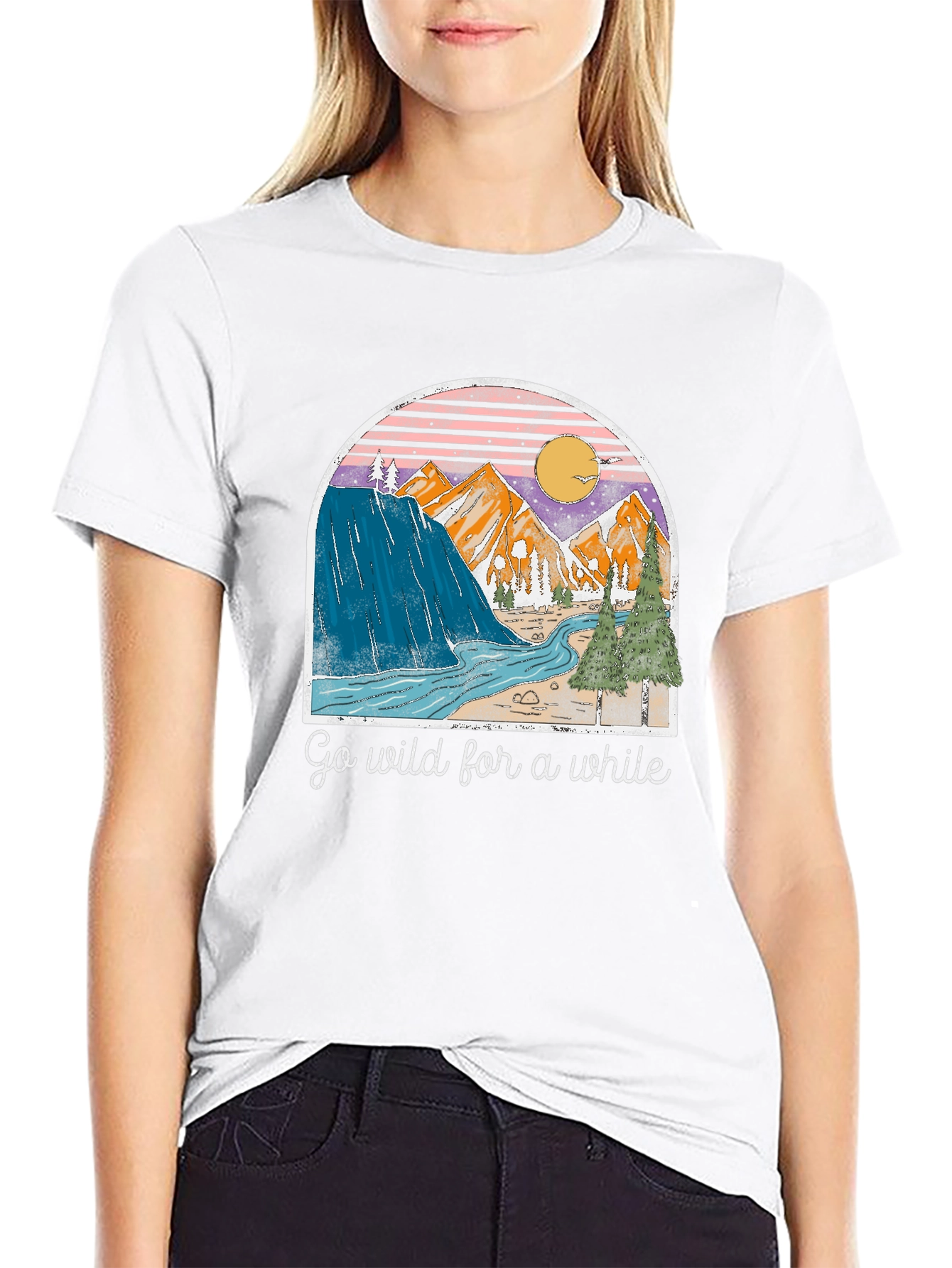 Go Wild Nature Graphic Tee