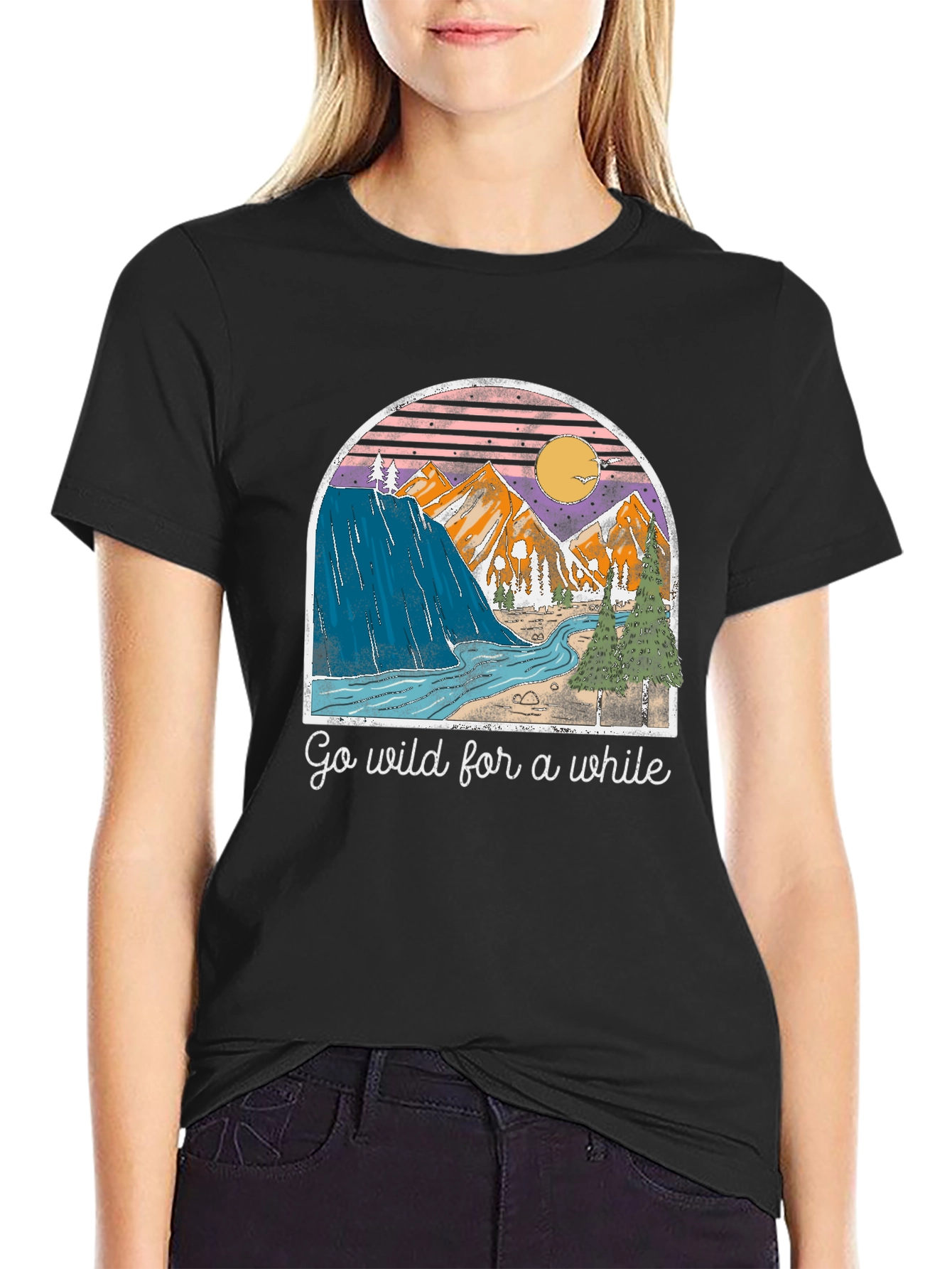 Go Wild Nature Graphic Tee