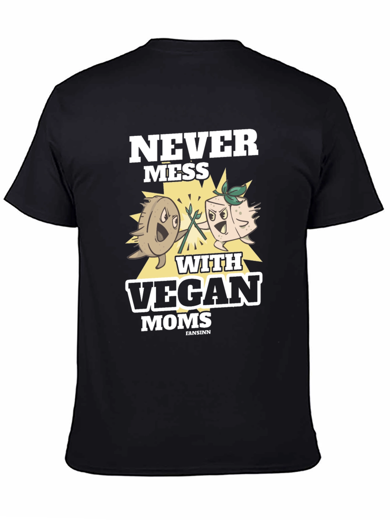 Vegan Moms T-Shirt - Funny Graphic Tee