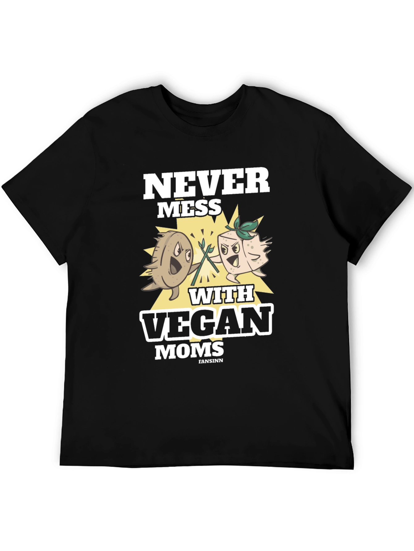 Vegan Moms T-Shirt - Funny Graphic Tee