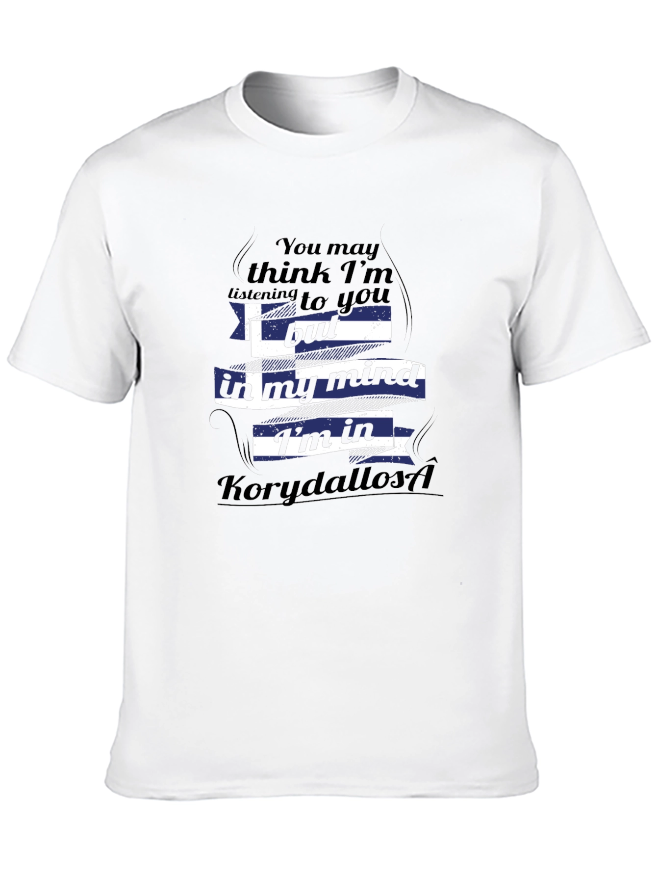 Korydallos Greece Mind T-Shirt - Unique Design