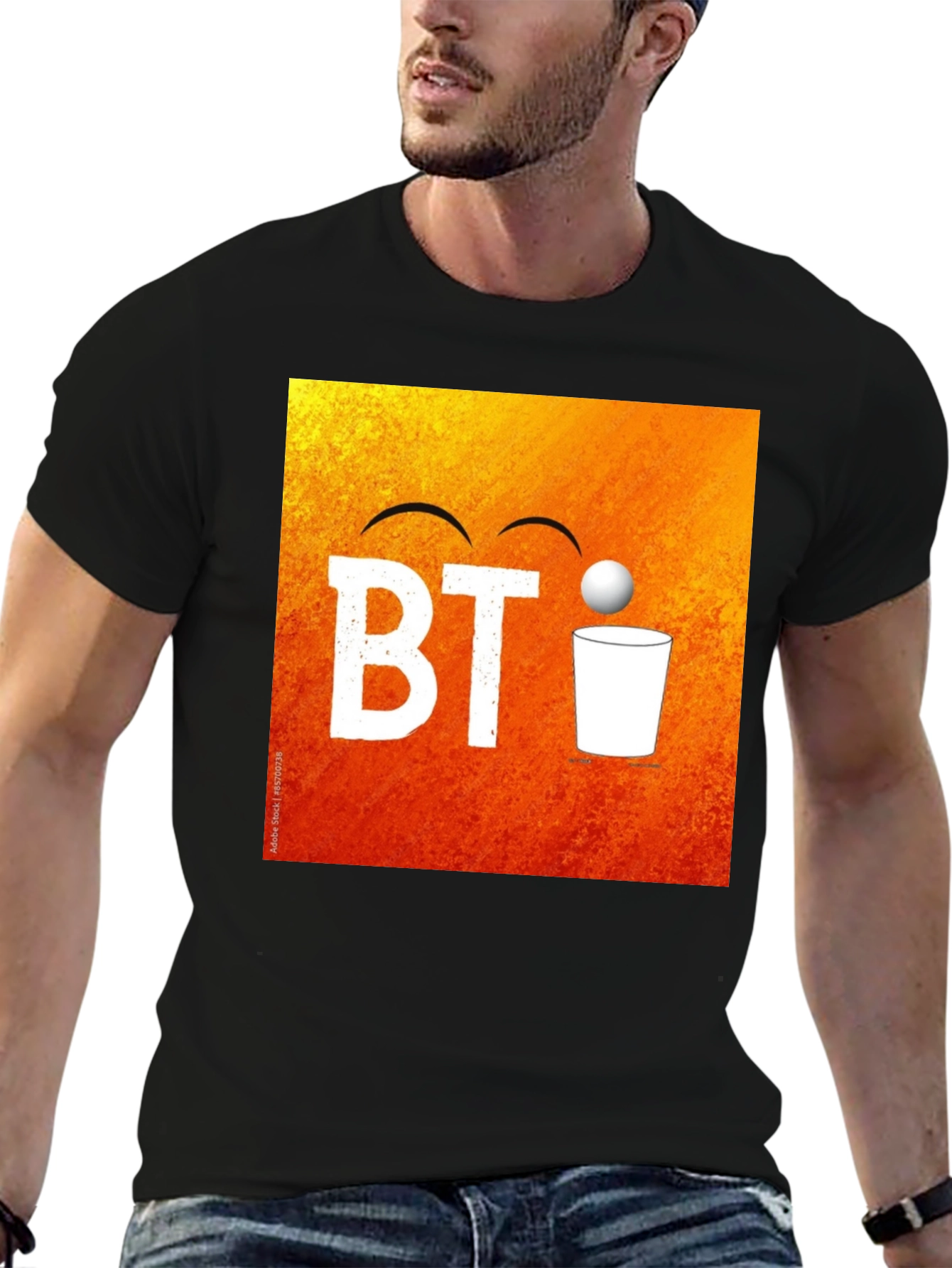 Beer Pong T-Shirt - Unique Graphic Tee