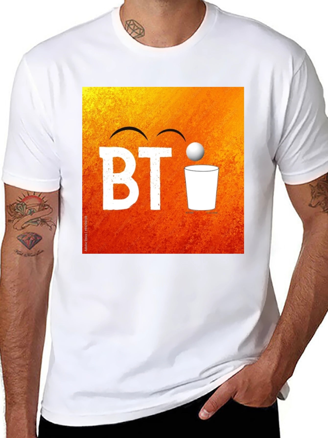Beer Pong T-Shirt - Unique Graphic Tee