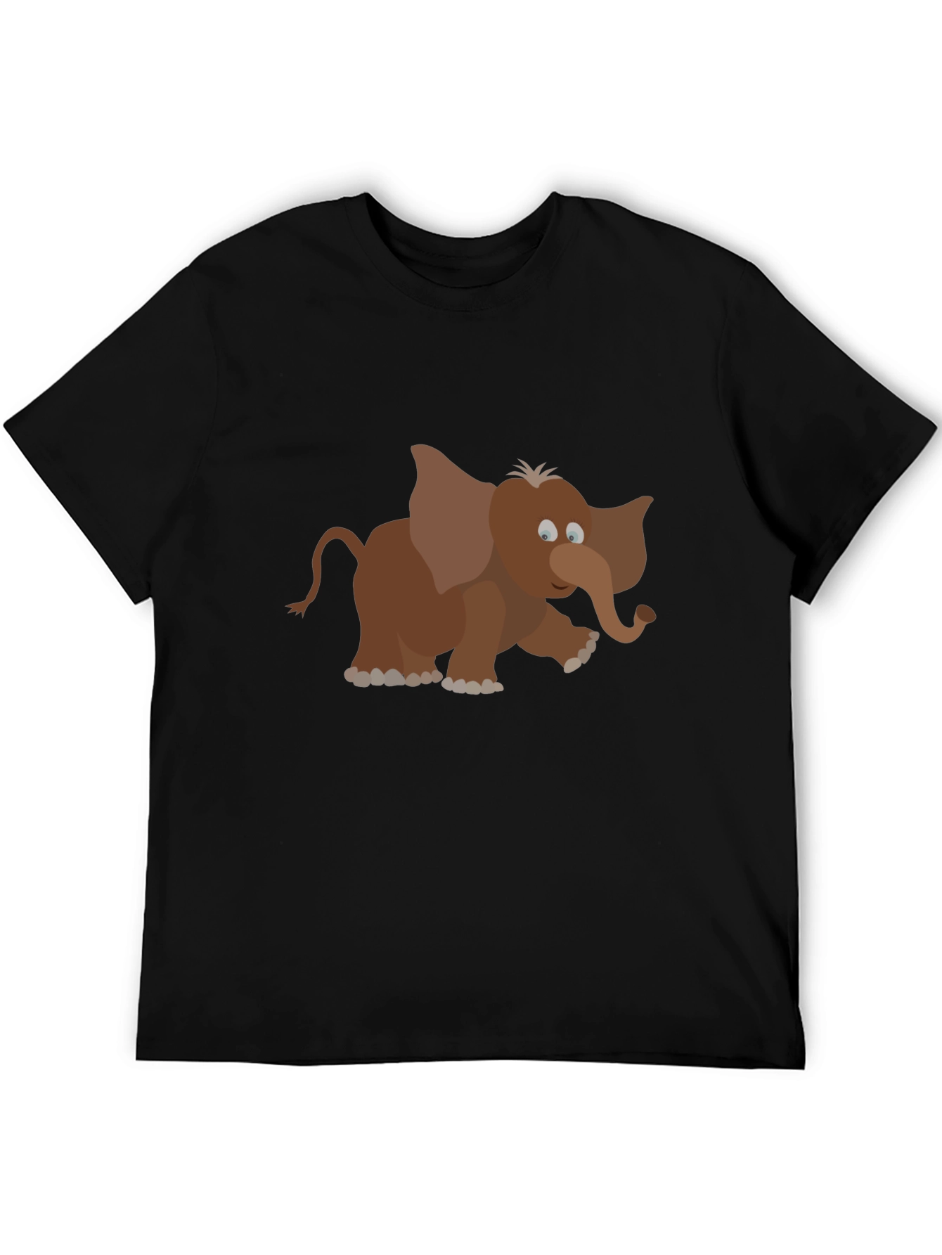 Elephant Cartoon Graphic T-Shirt