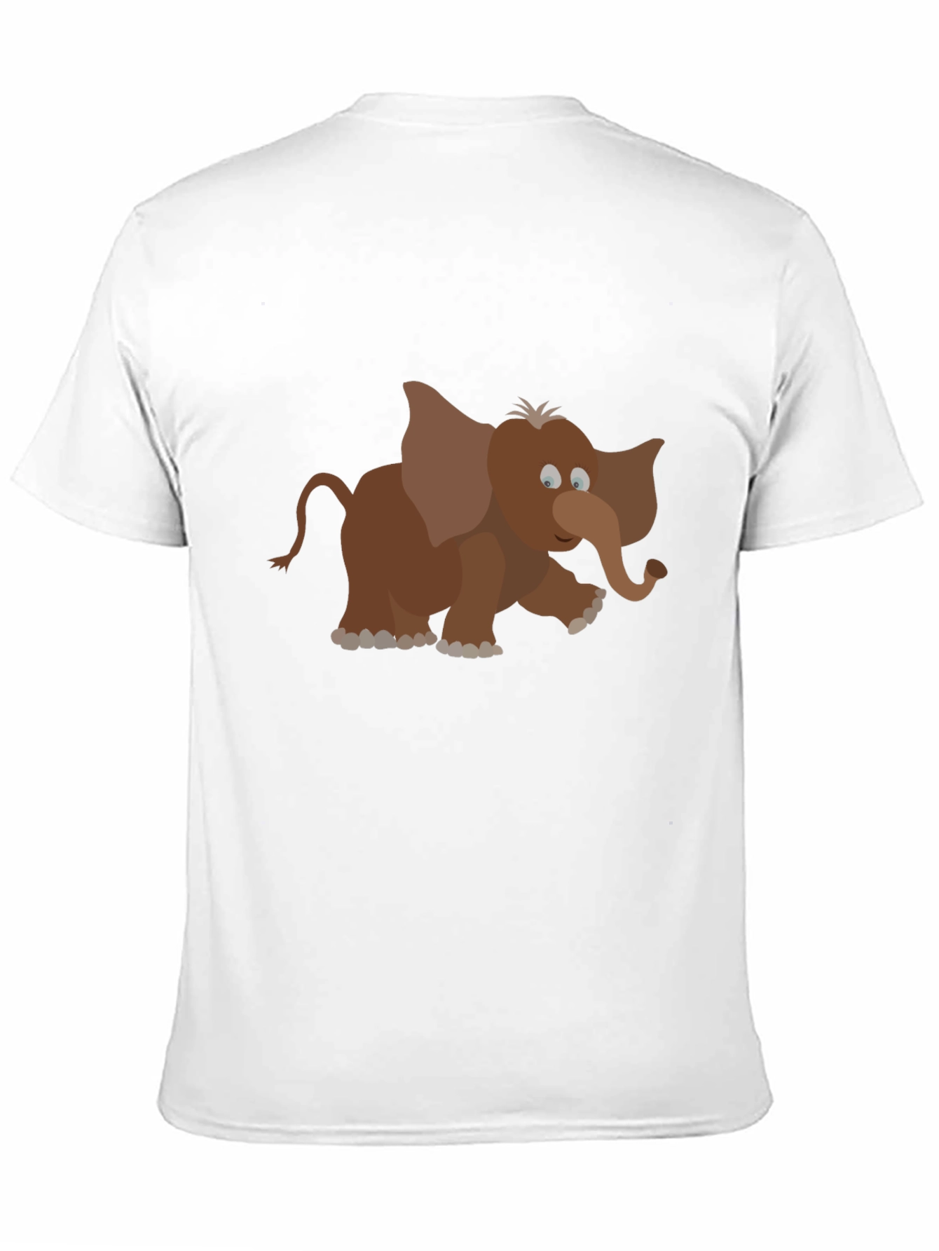Elephant Cartoon Graphic T-Shirt