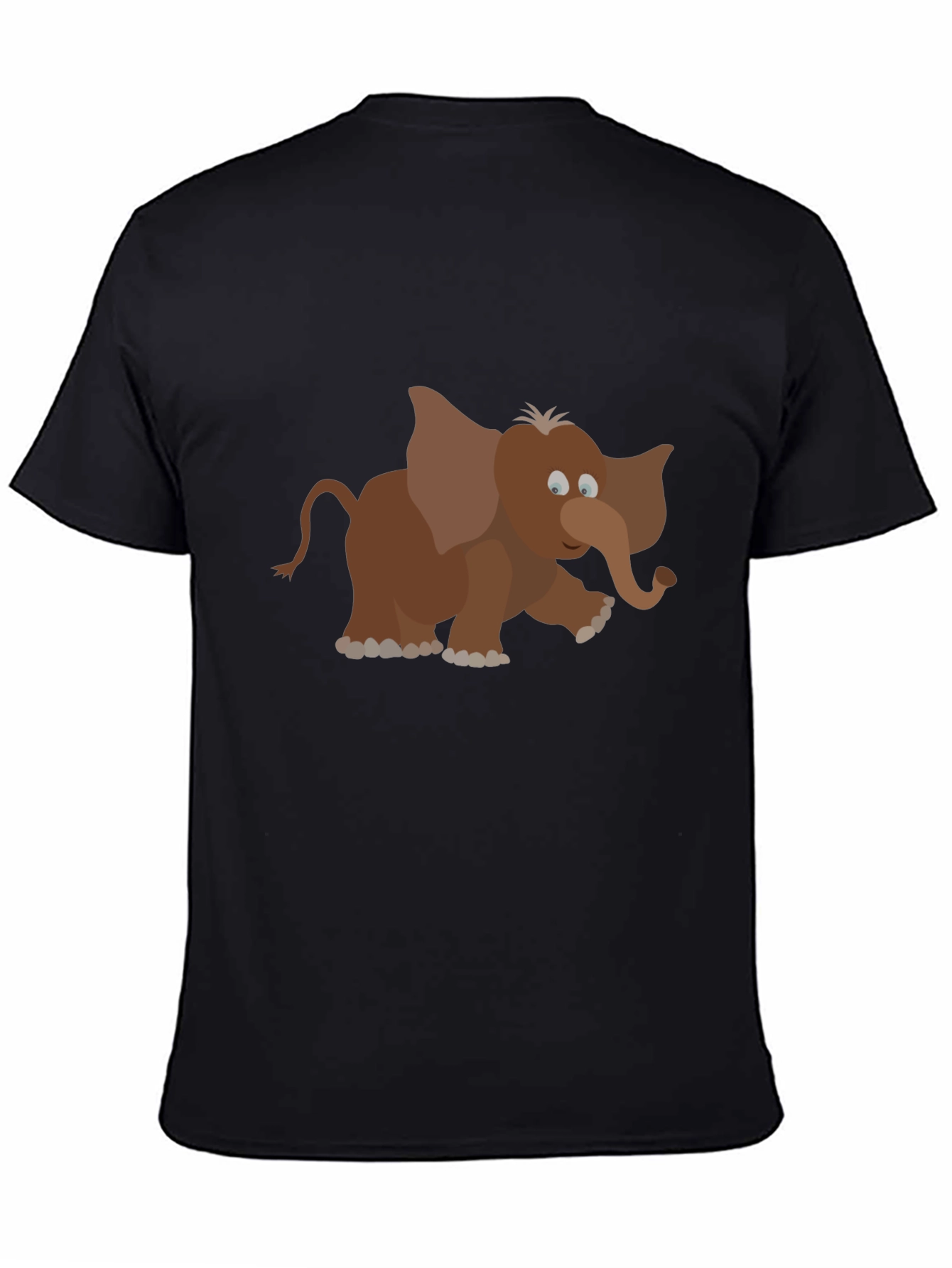Elephant Cartoon Graphic T-Shirt