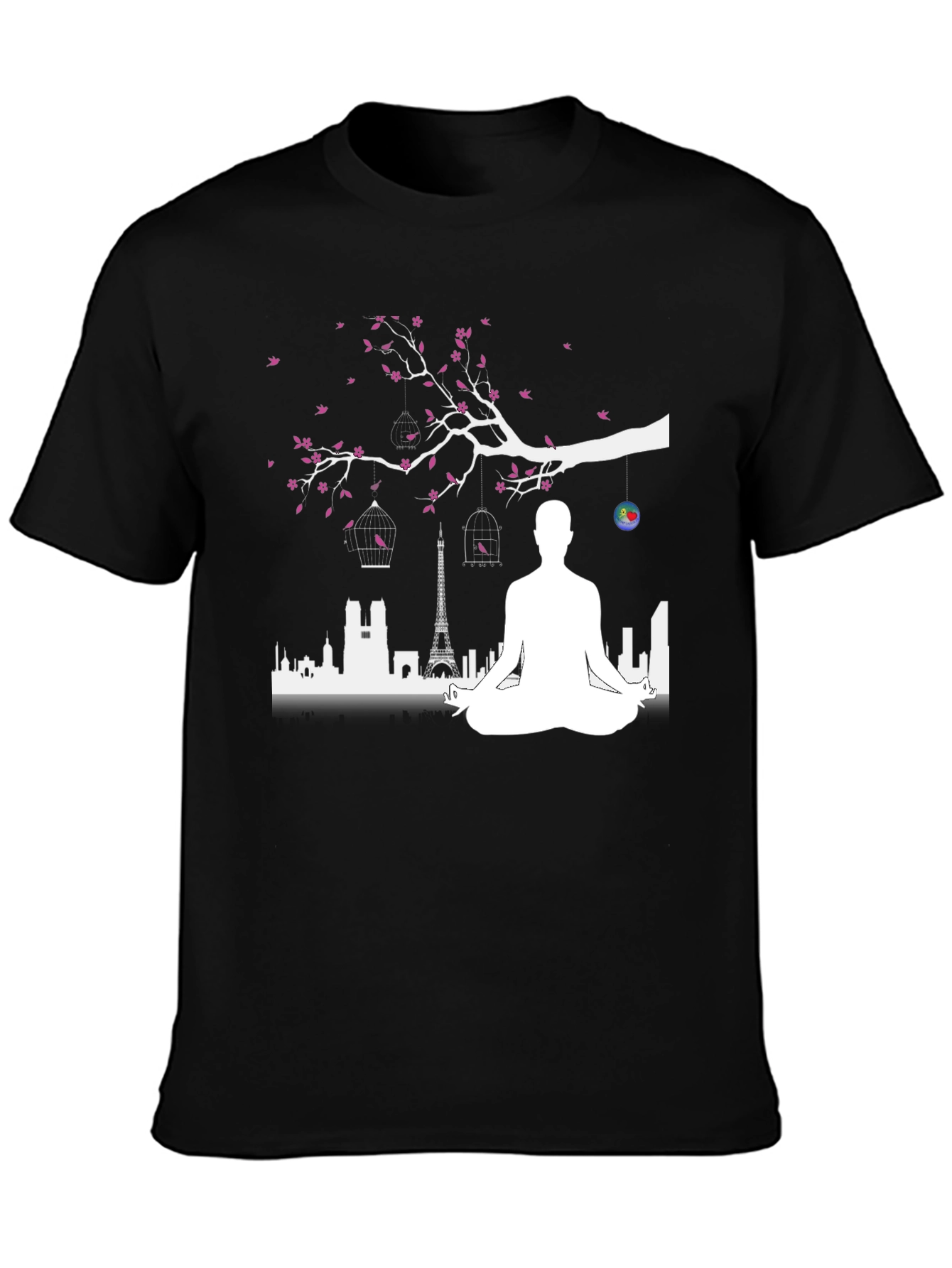 Meditative Paris T-Shirt