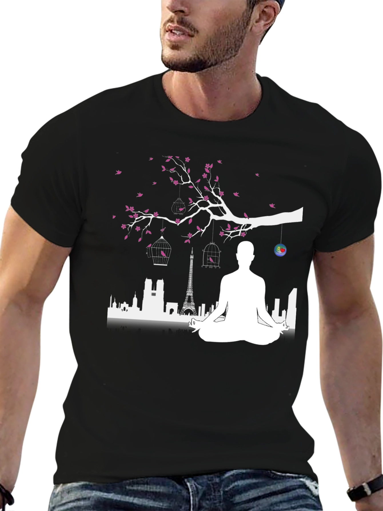 Meditative Paris T-Shirt
