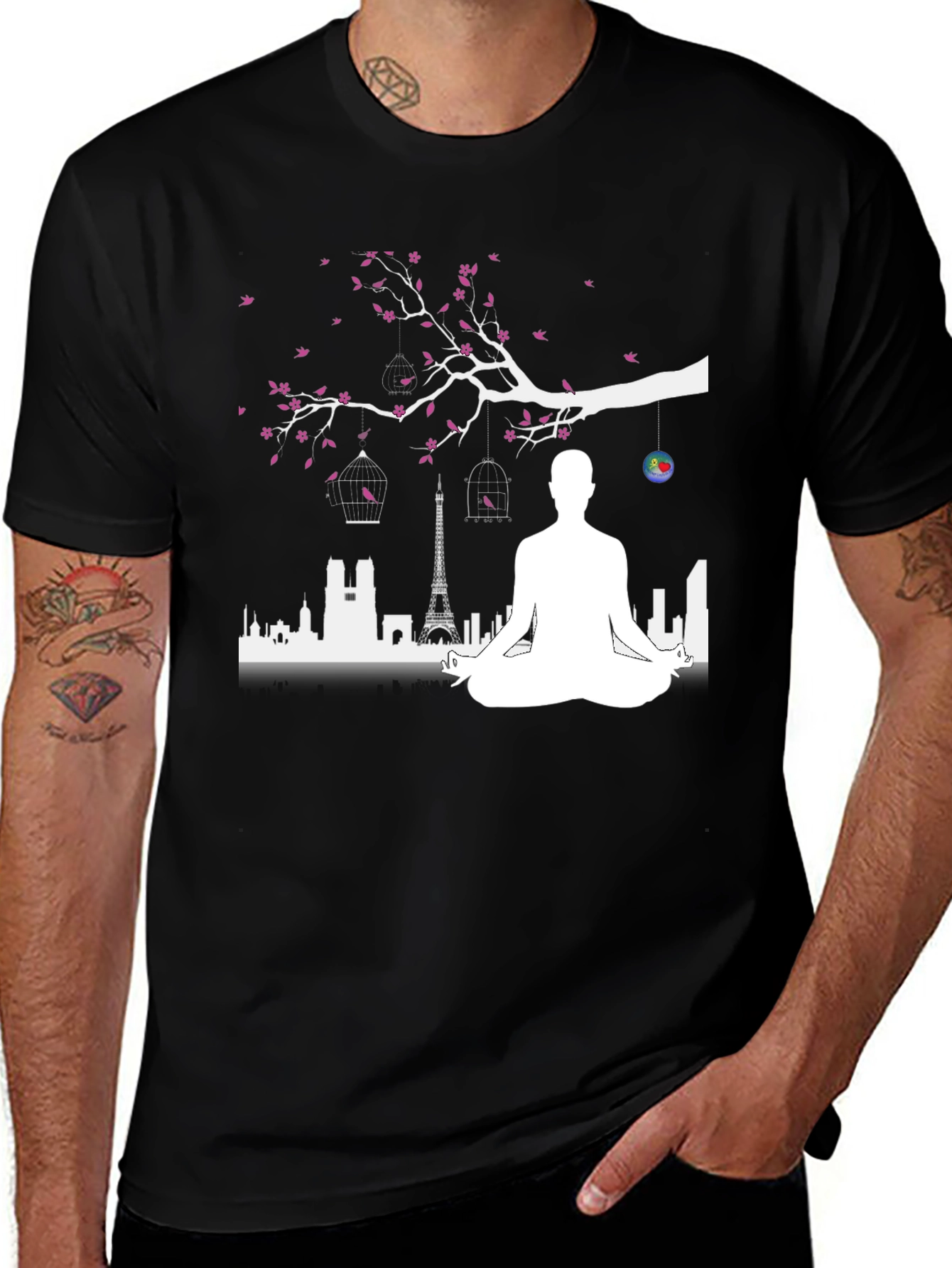 Meditative Paris T-Shirt