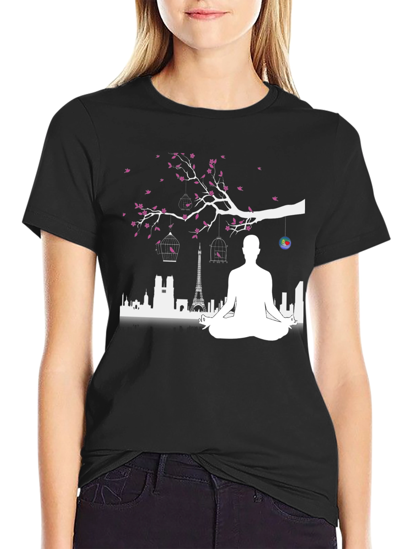 Meditative Paris T-Shirt