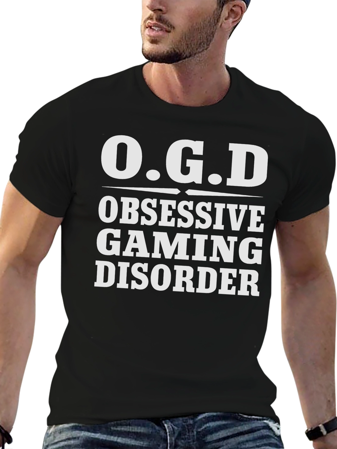 OGD Obsessive Gaming Disorder Graphic Tee - Black