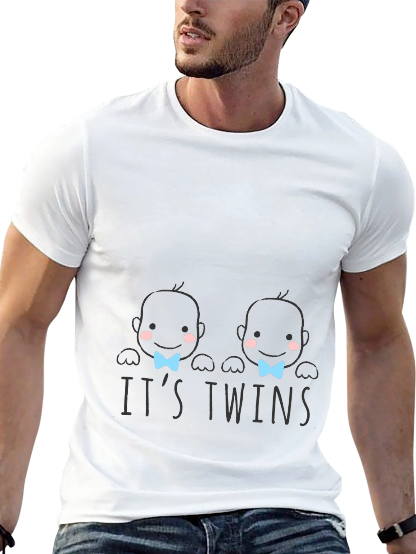 Its Twins! Baby Announcement T-Shirt