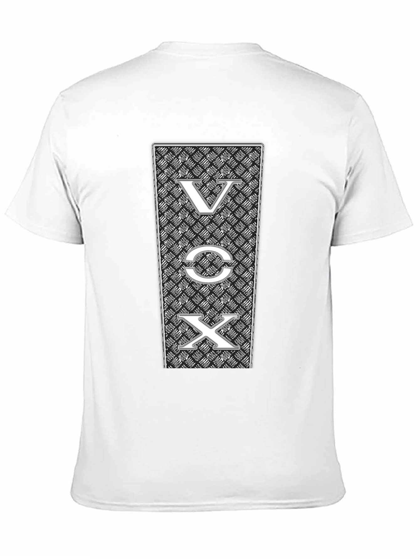 VOX Graphic Print Black T-Shirt