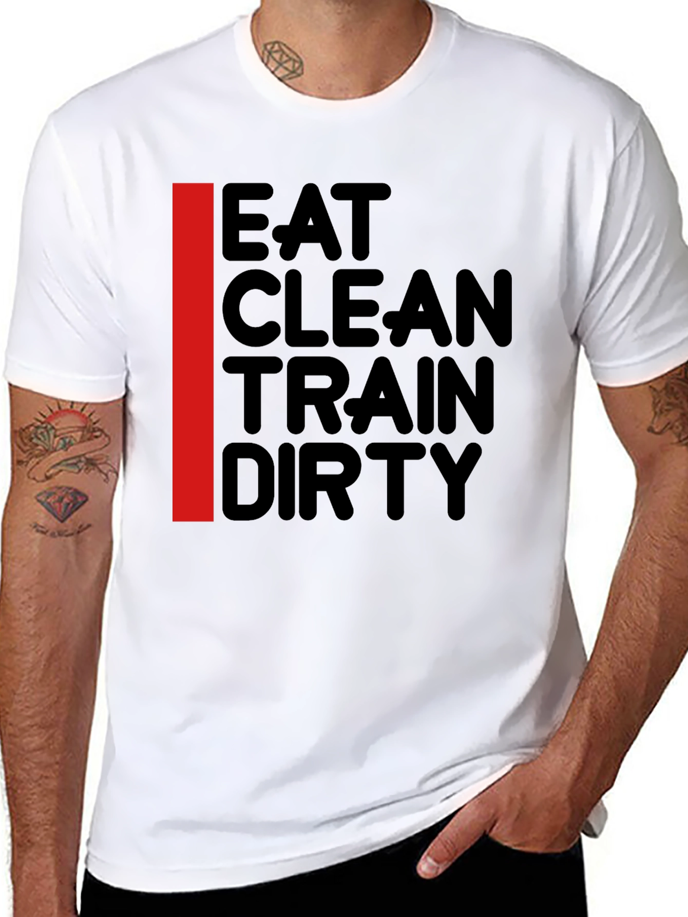 Eat Clean Train Dirty T-Shirt