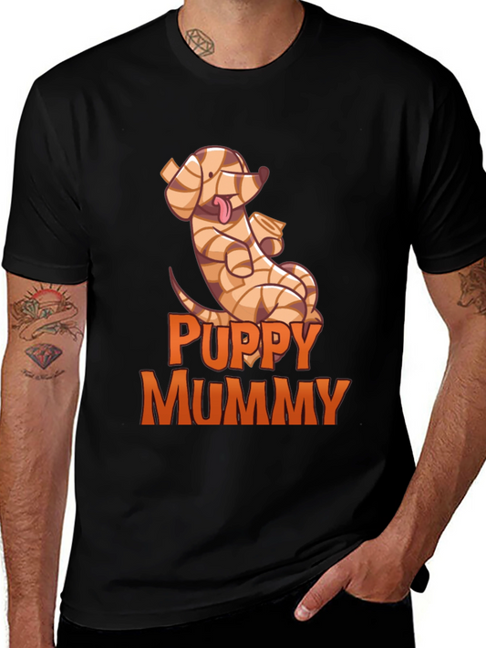 Puppy Mummy T-Shirt - Funny Halloween Dog Tee