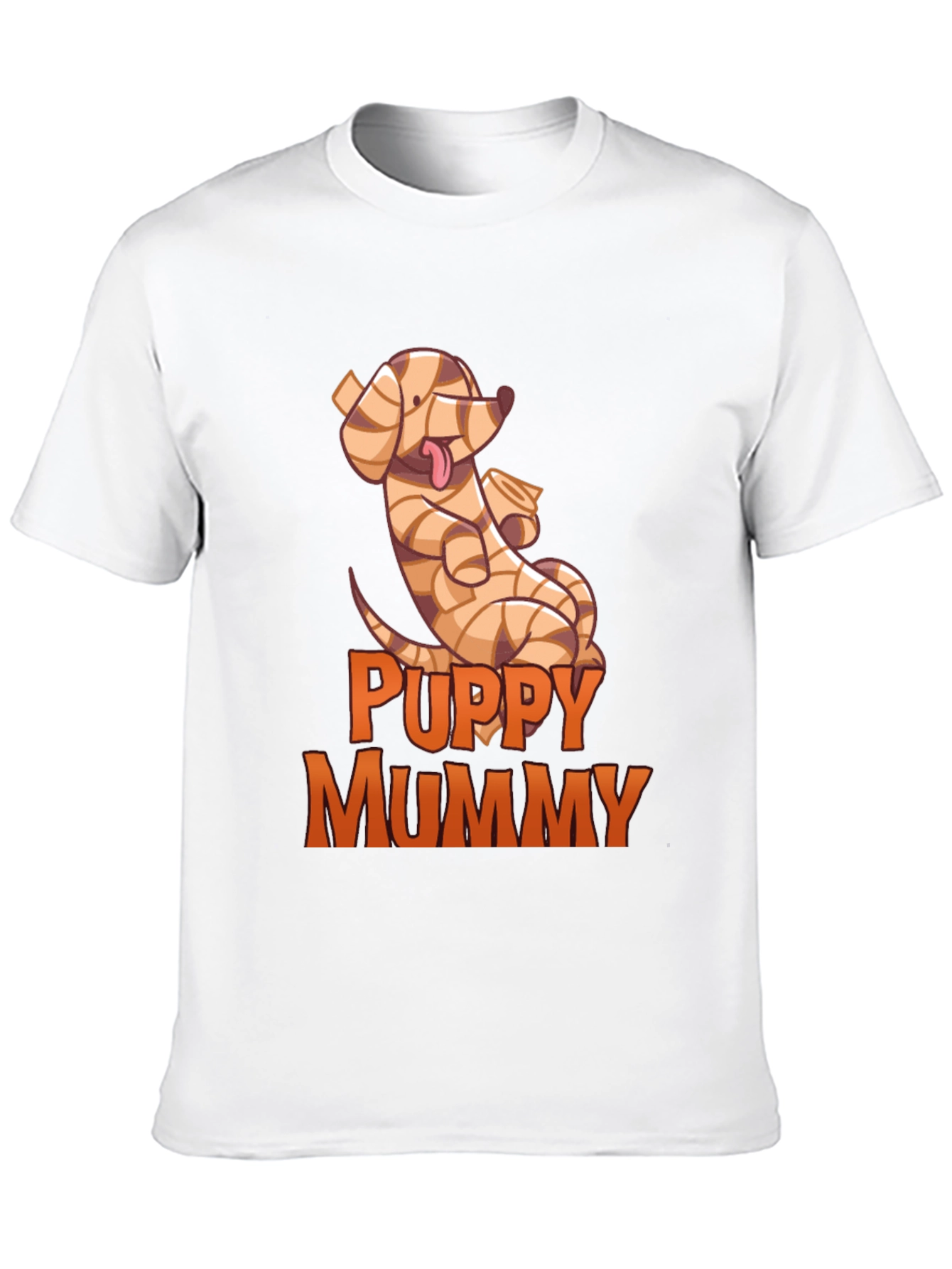 Puppy Mummy T-Shirt - Funny Halloween Dog Tee