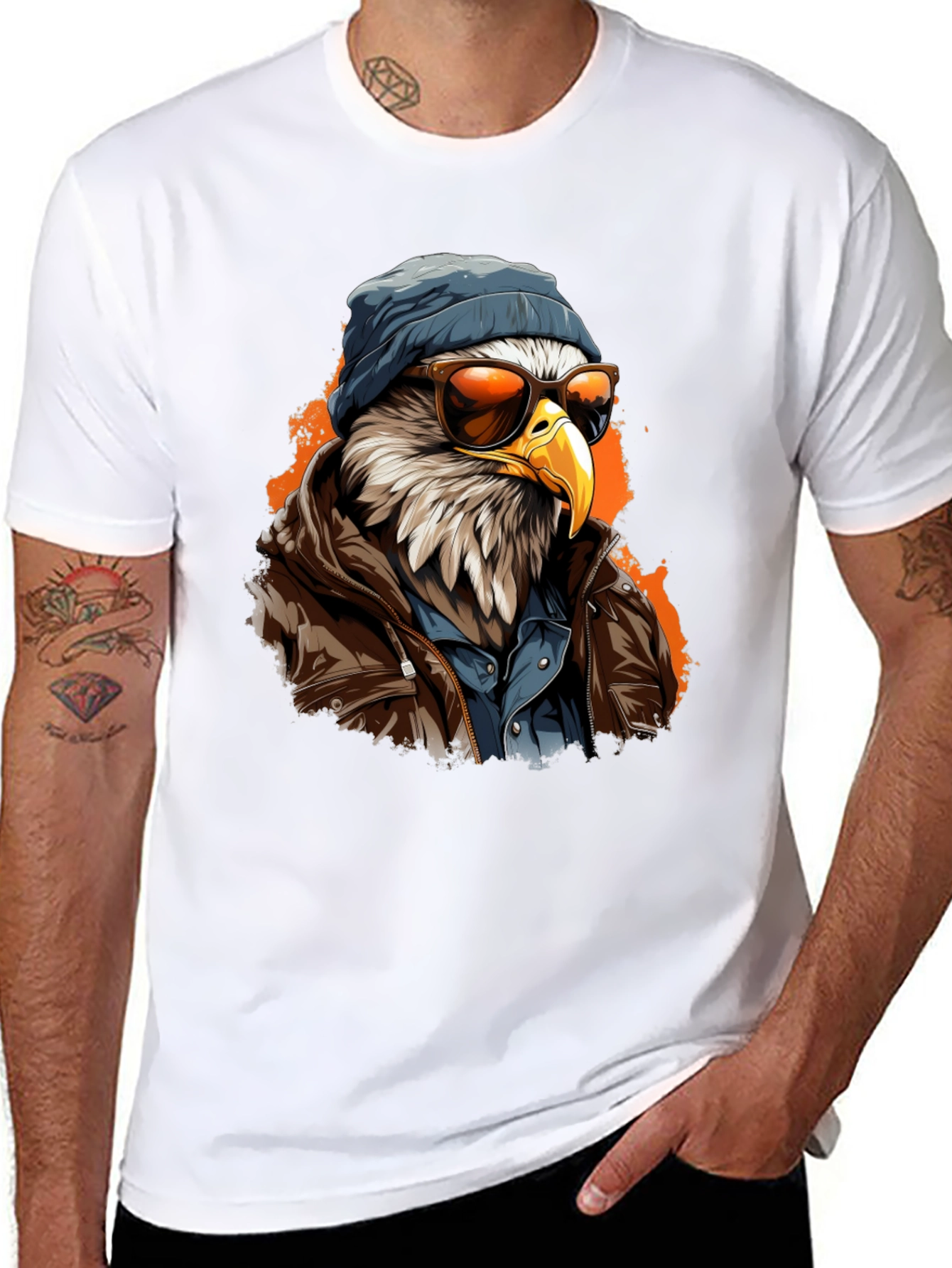 Cool Eagle Graphic Tee