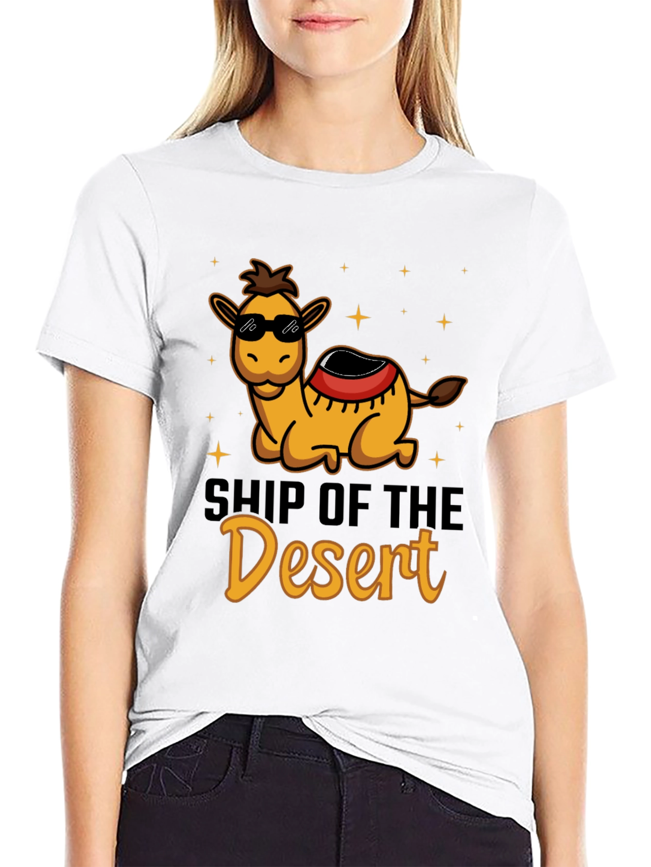 Cool Camel Ship of the Desert Graphic Tee