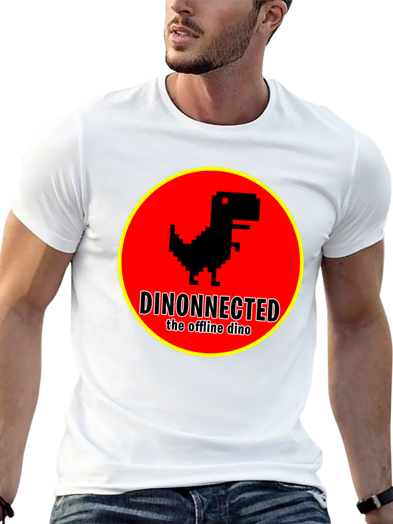 Dinonnected Offline Dino T-Shirt