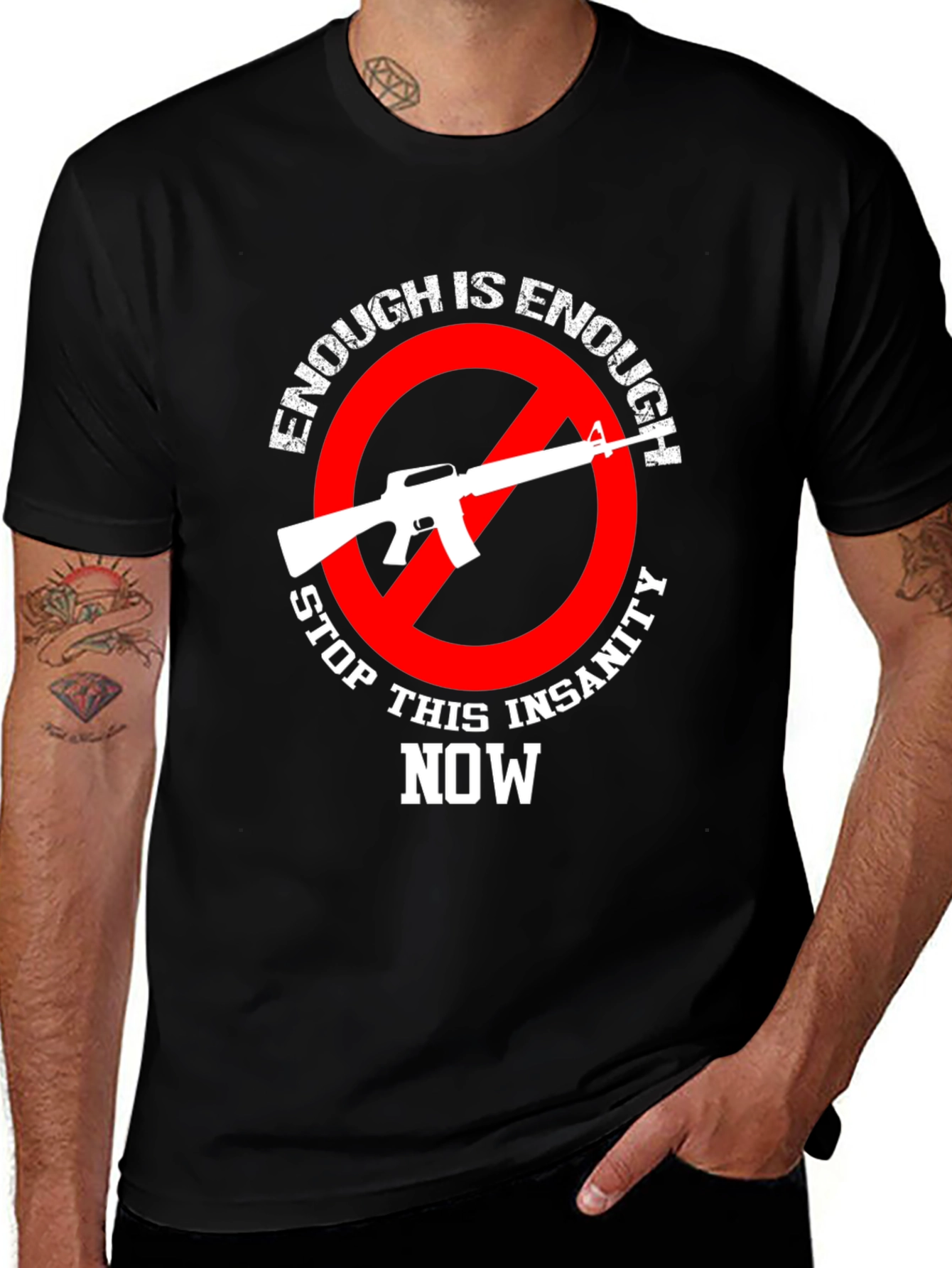 Enough is Enough Graphic T-Shirt