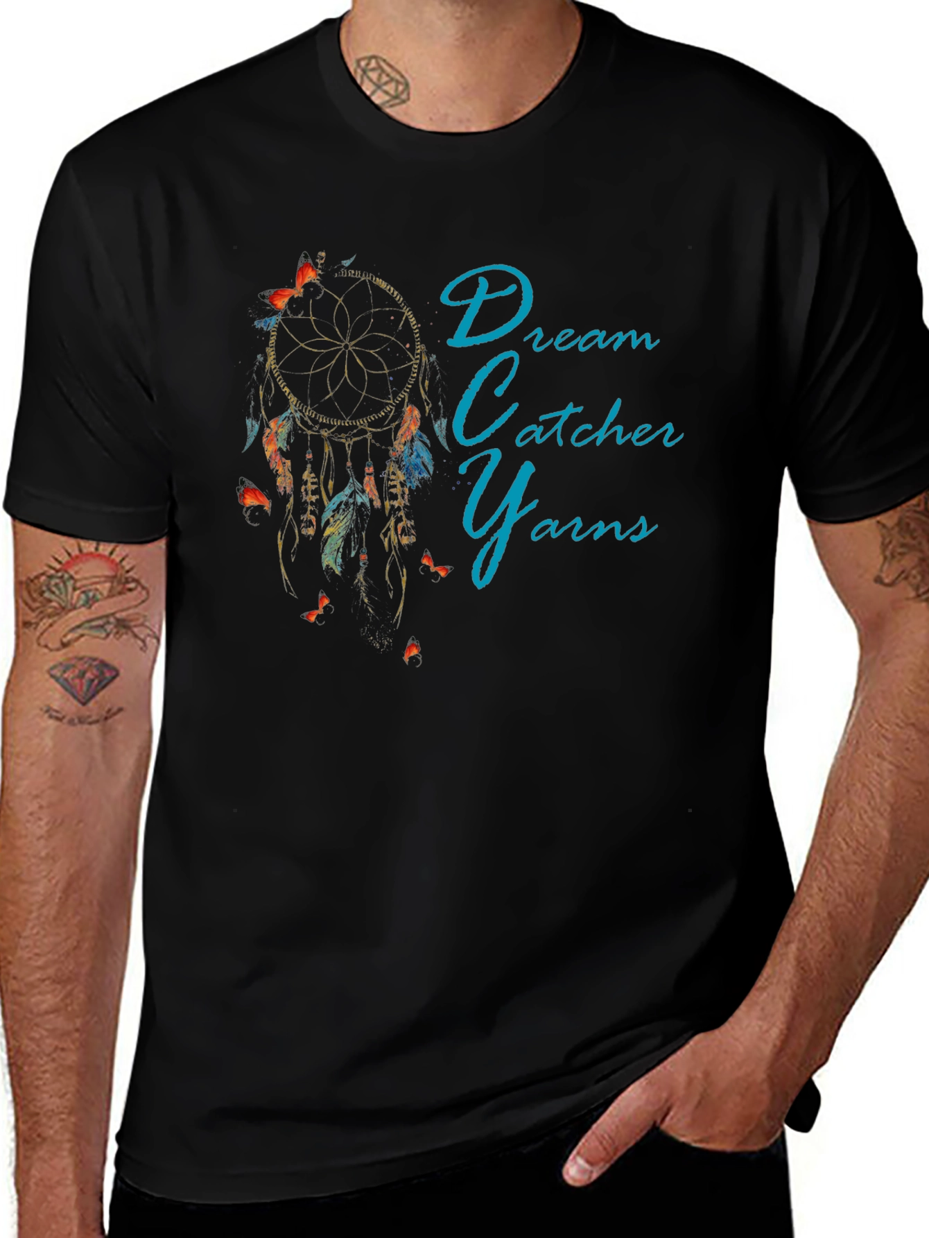 Dream Catcher Yarns Graphic T-Shirt