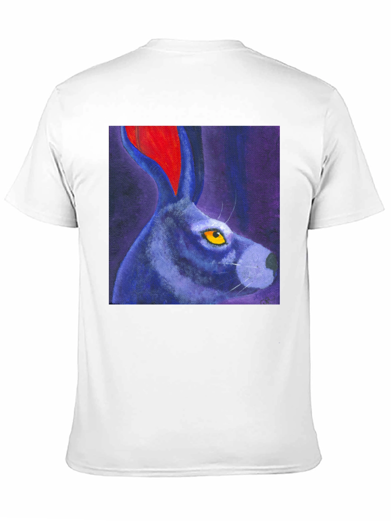 Rabbit Art Print Tee - Unique Graphic T-Shirt
