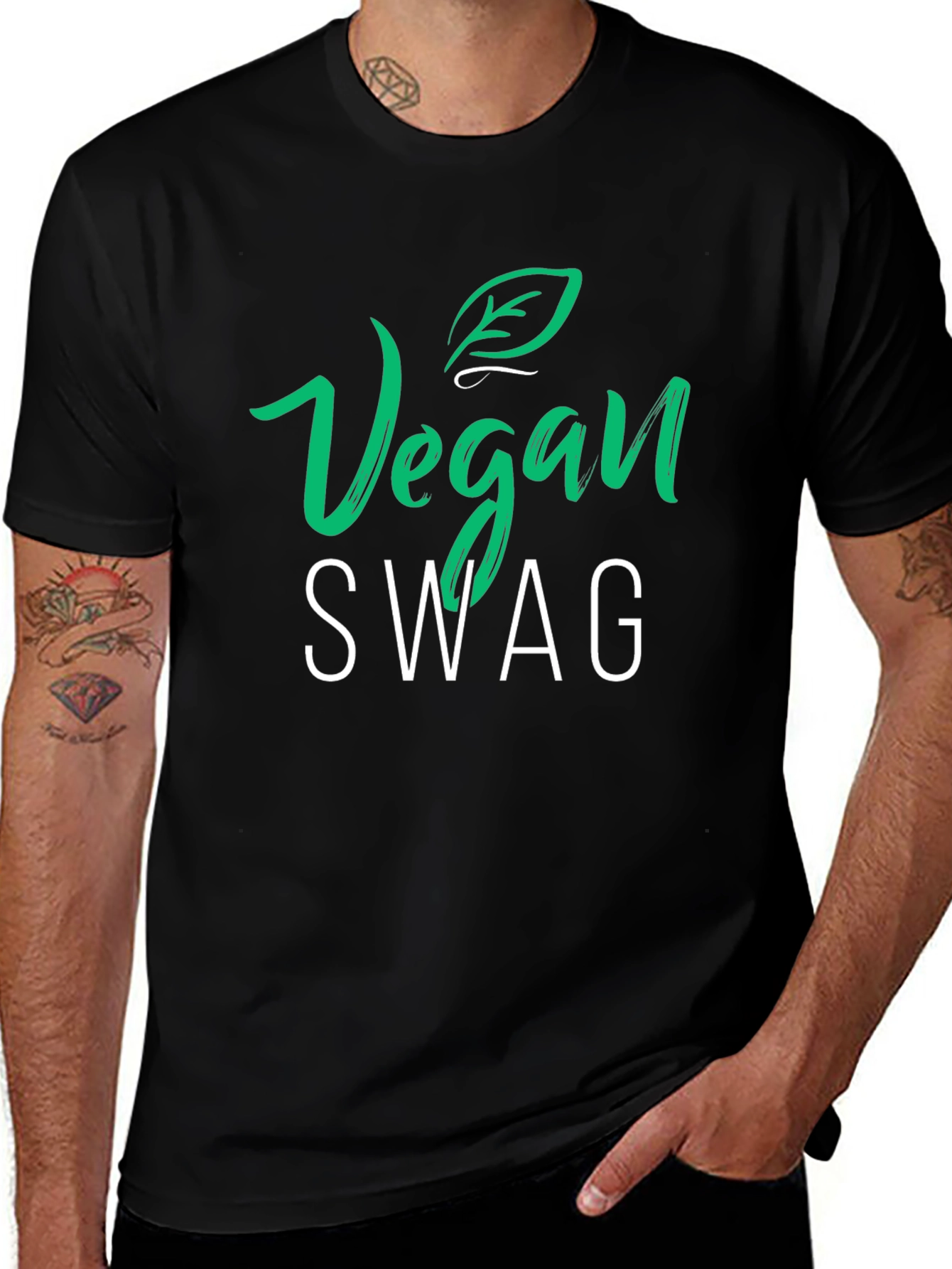 Vegan Swag T-Shirt - Eco-Friendly Fashion