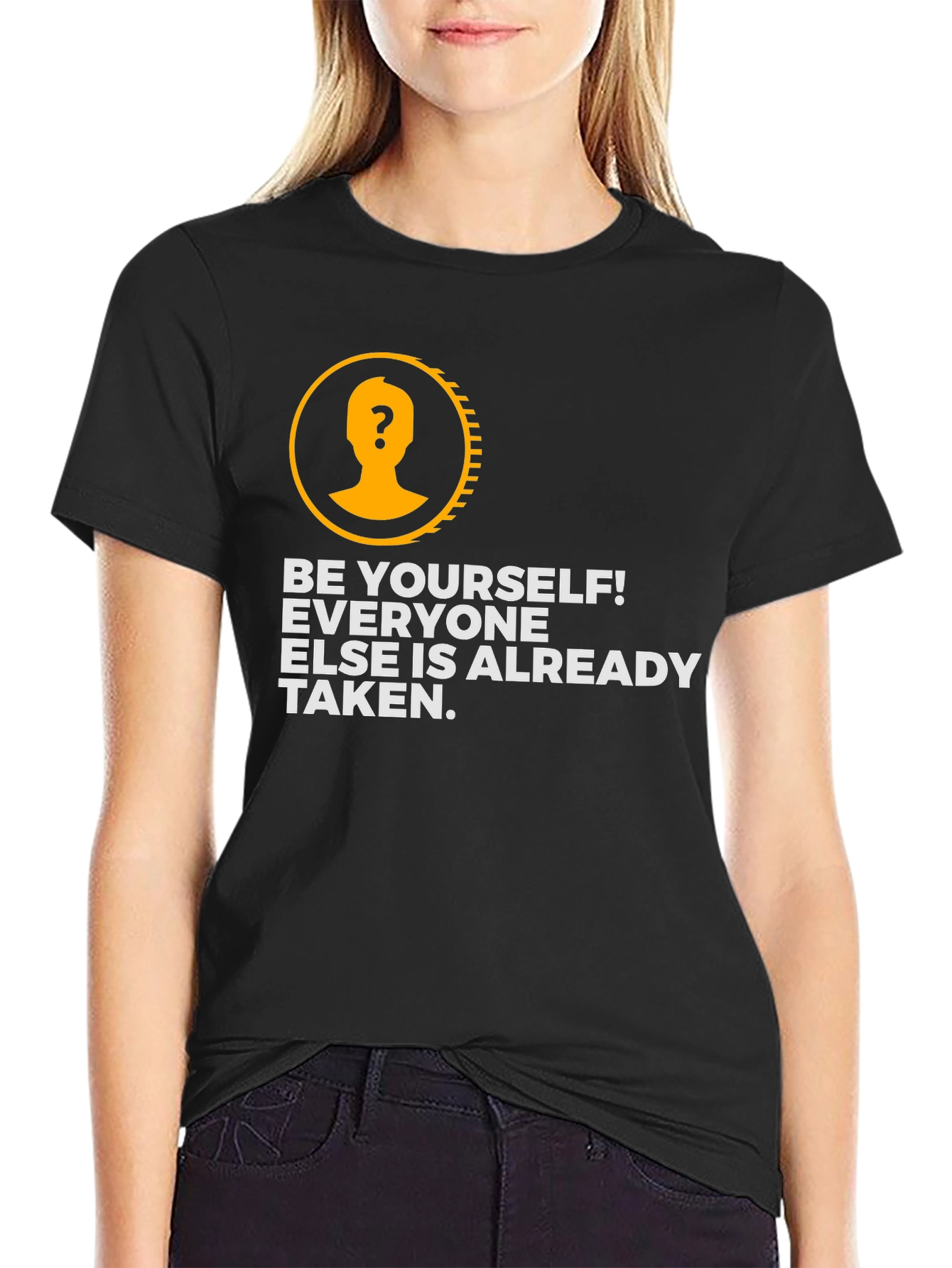 Be Yourself Graphic T-Shirt - Unique Design