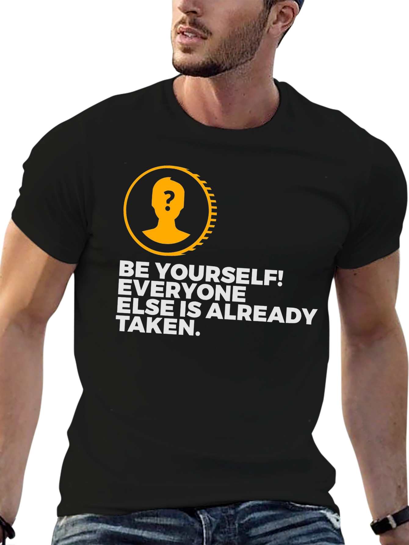 Be Yourself Graphic T-Shirt - Unique Design