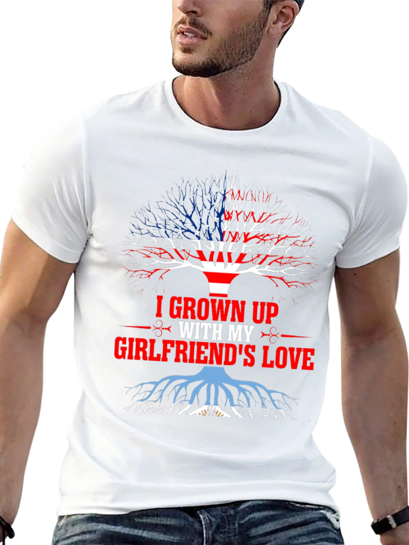 I Grown Up With My Girlfriends Love T-Shirt