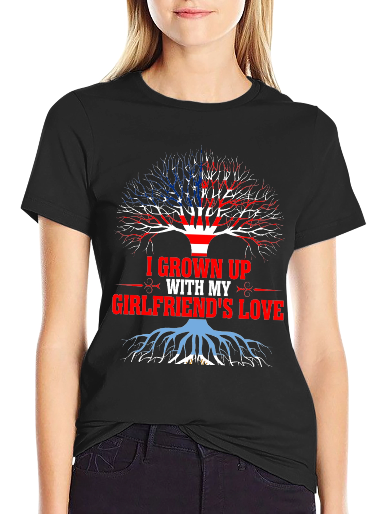 I Grown Up With My Girlfriends Love T-Shirt