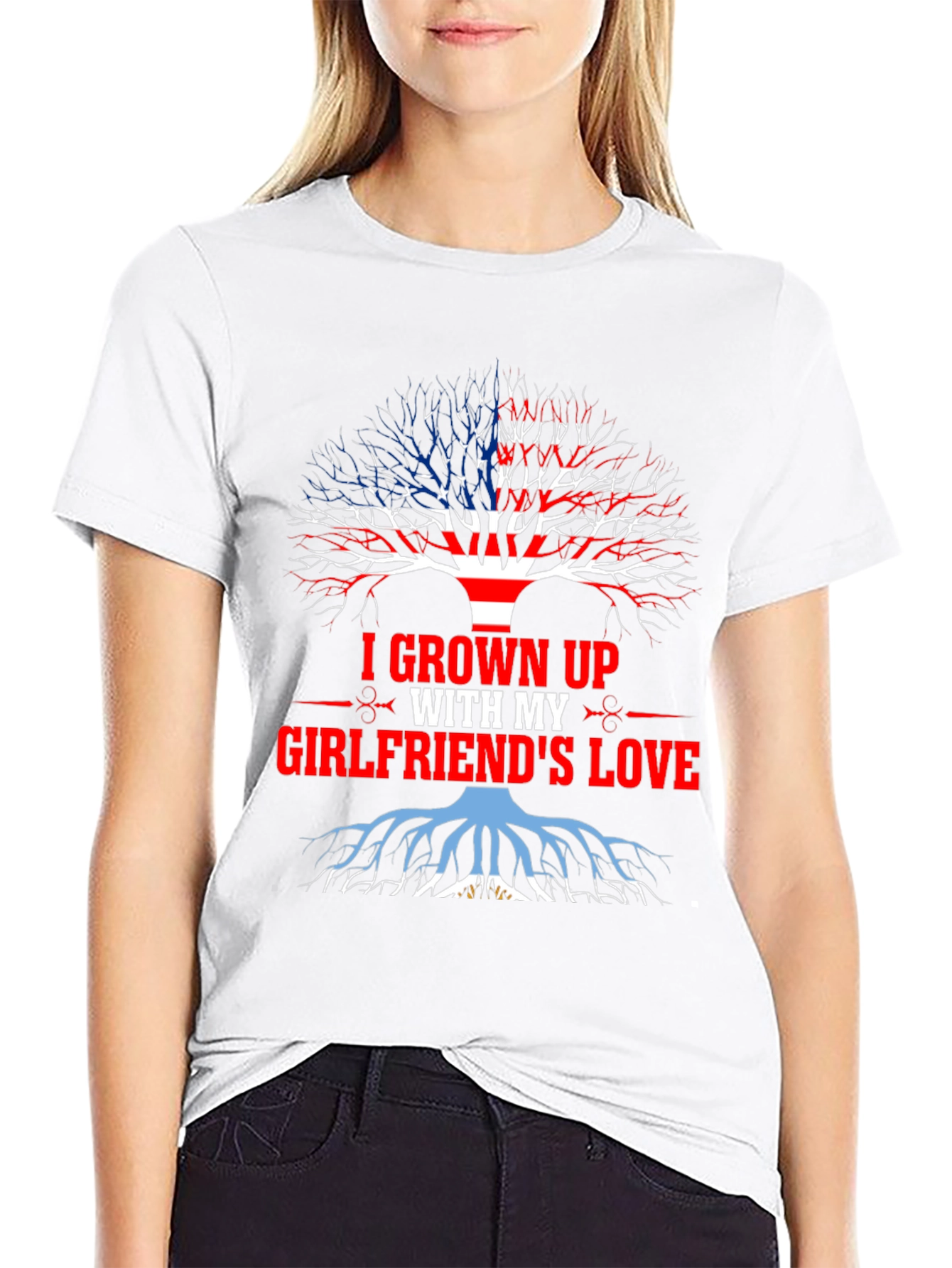 I Grown Up With My Girlfriends Love T-Shirt