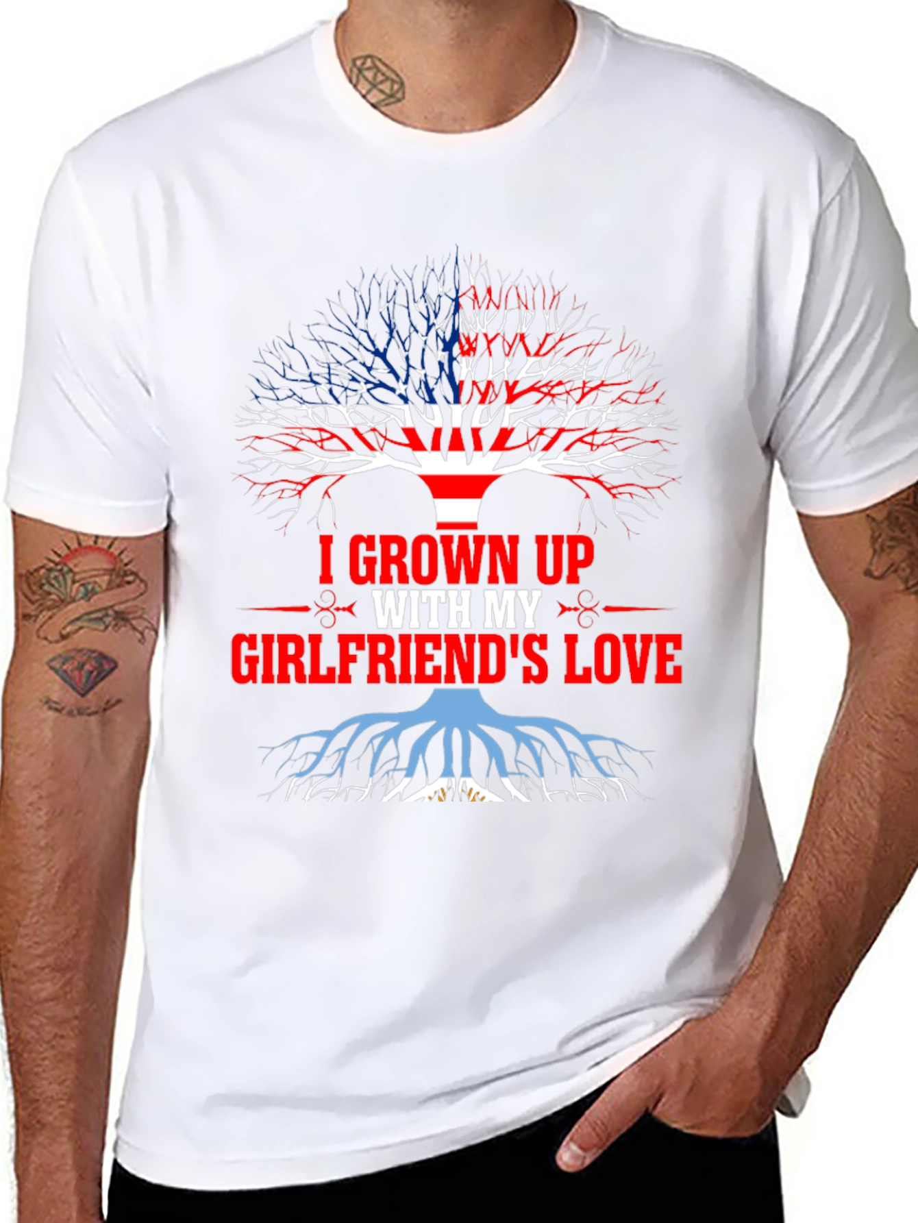 I Grown Up With My Girlfriends Love T-Shirt