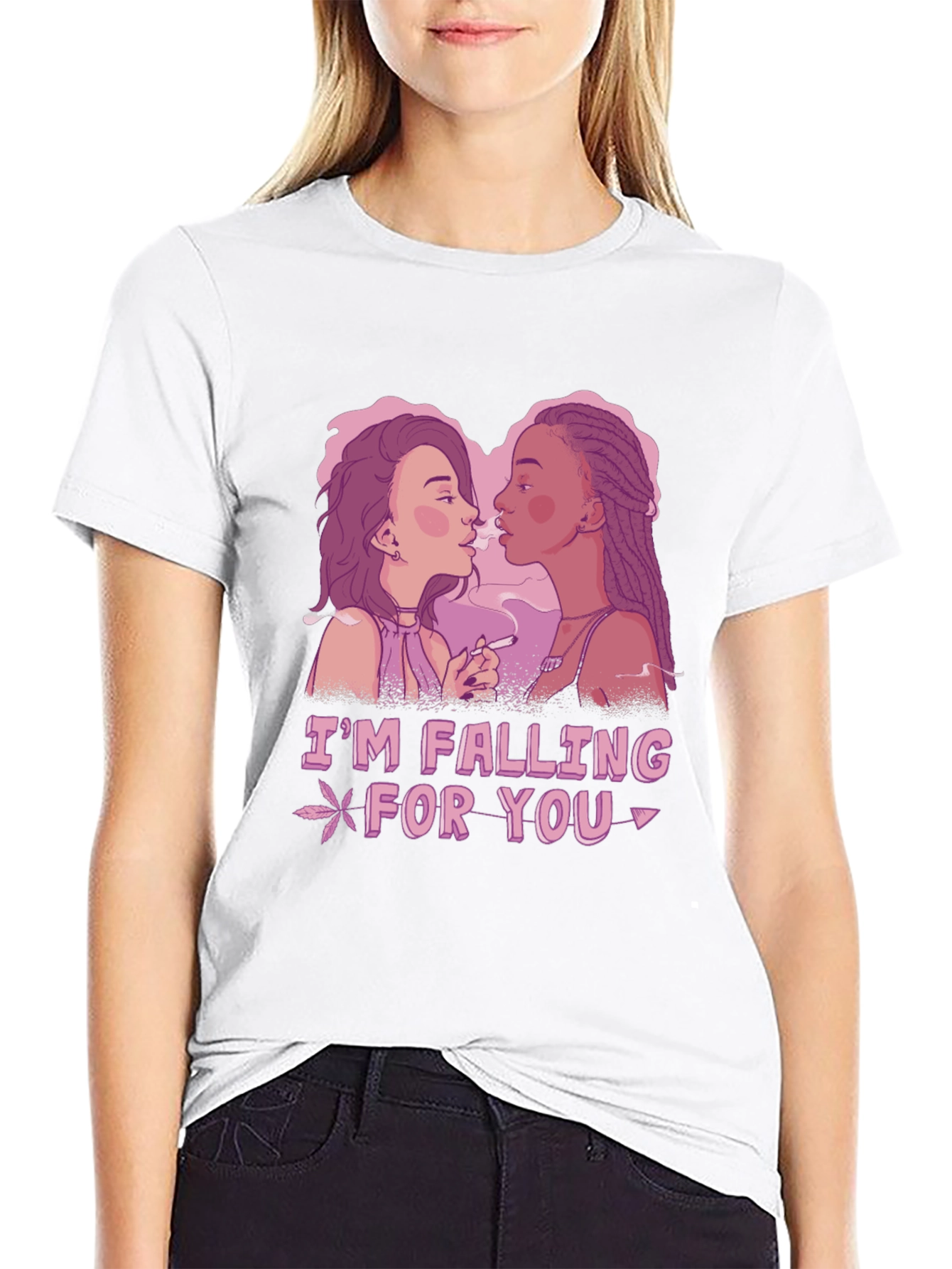Im Falling For You Graphic Tee