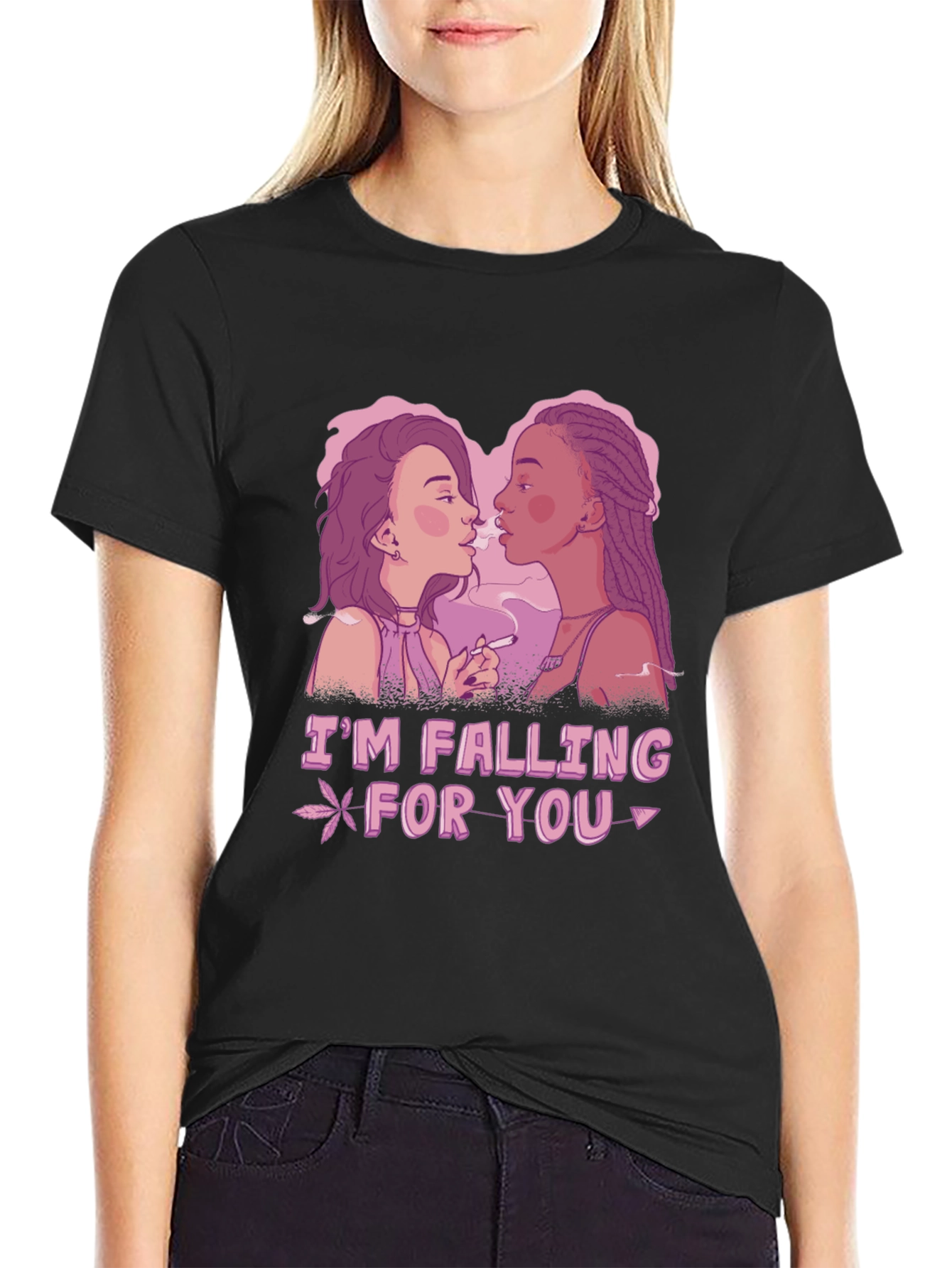 Im Falling For You Graphic Tee