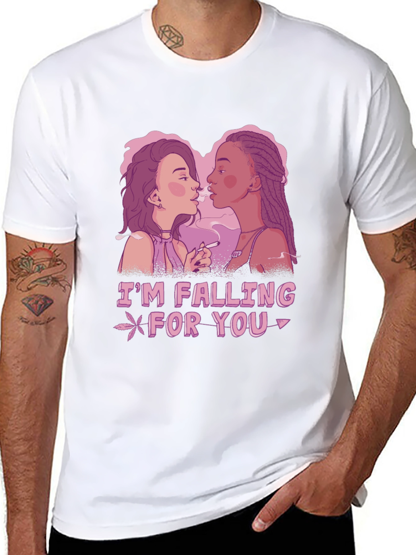 Im Falling For You Graphic Tee