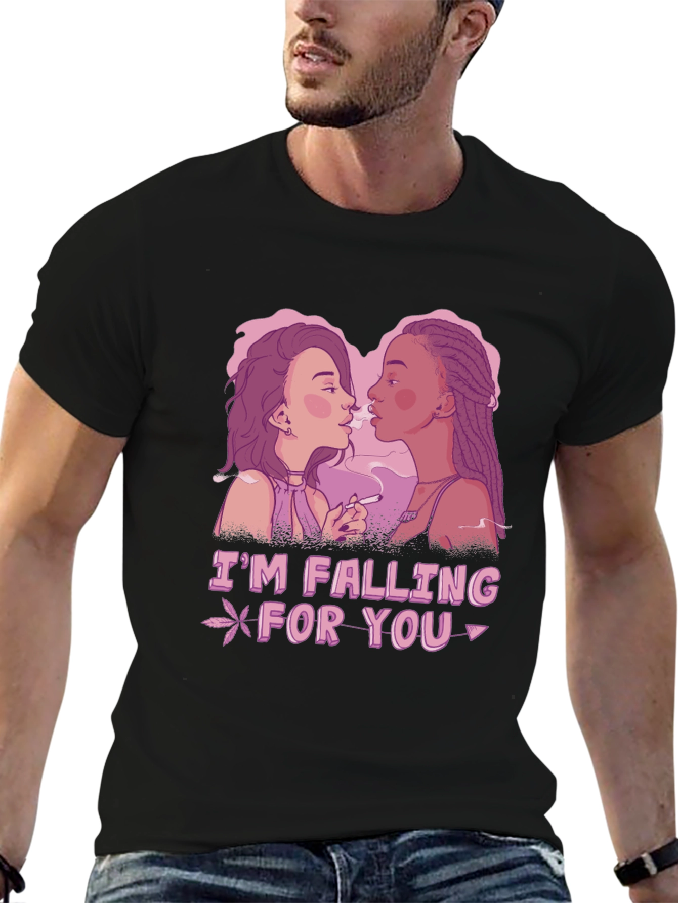 Im Falling For You Graphic Tee