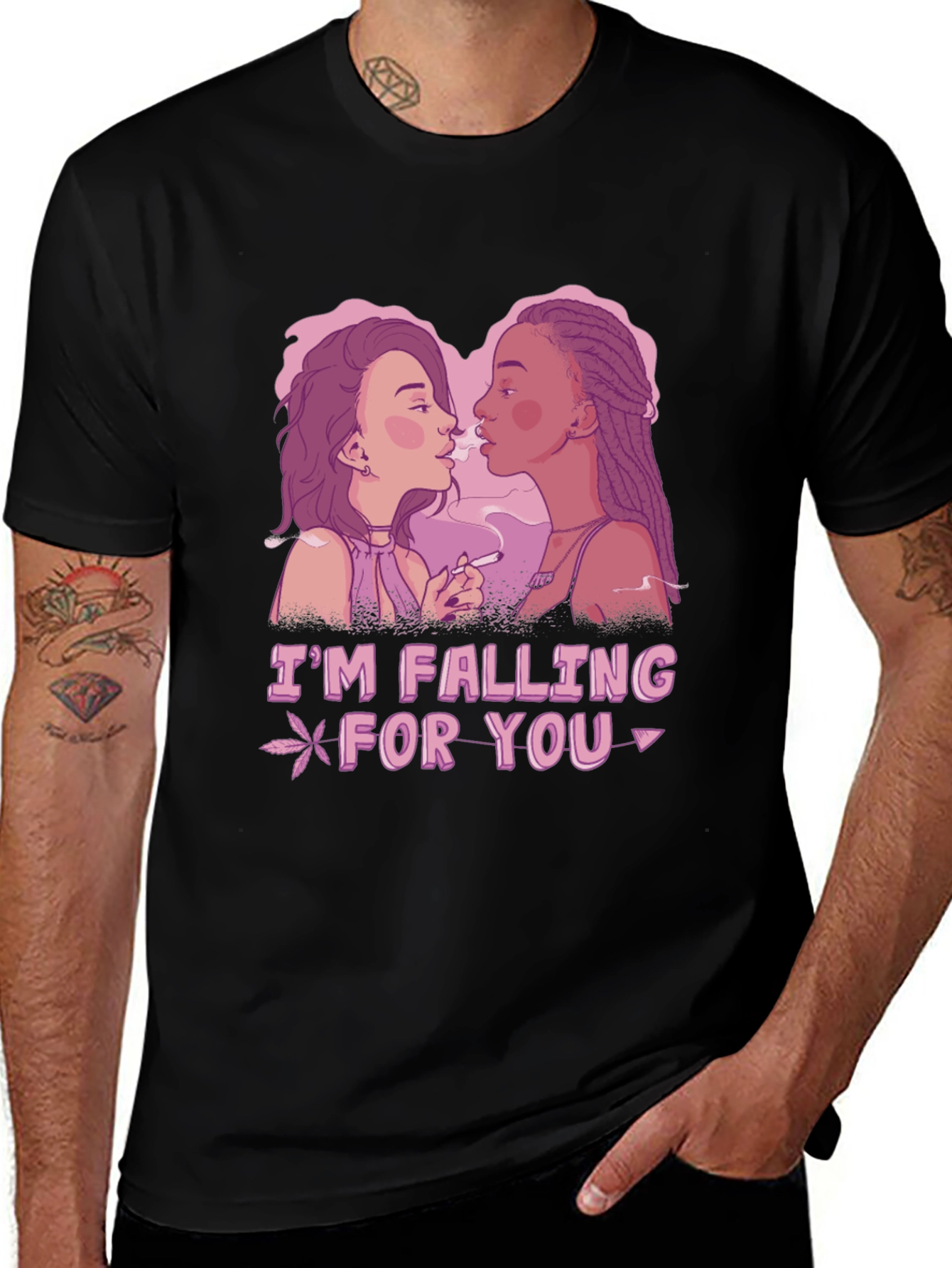 Im Falling For You Graphic Tee