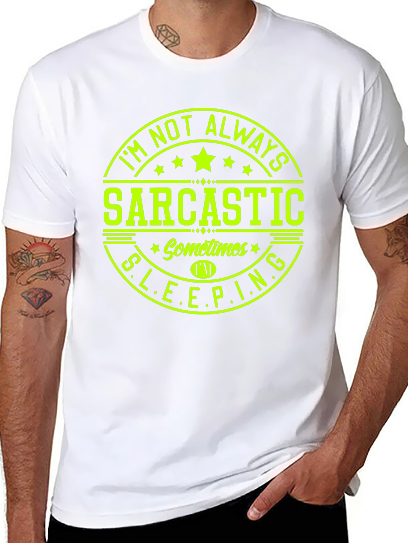 Sarcastic Sometimes Sleeping Graphic Tee