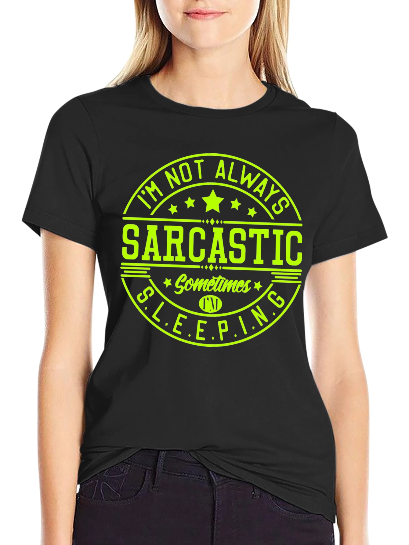 Sarcastic Sometimes Sleeping Graphic Tee