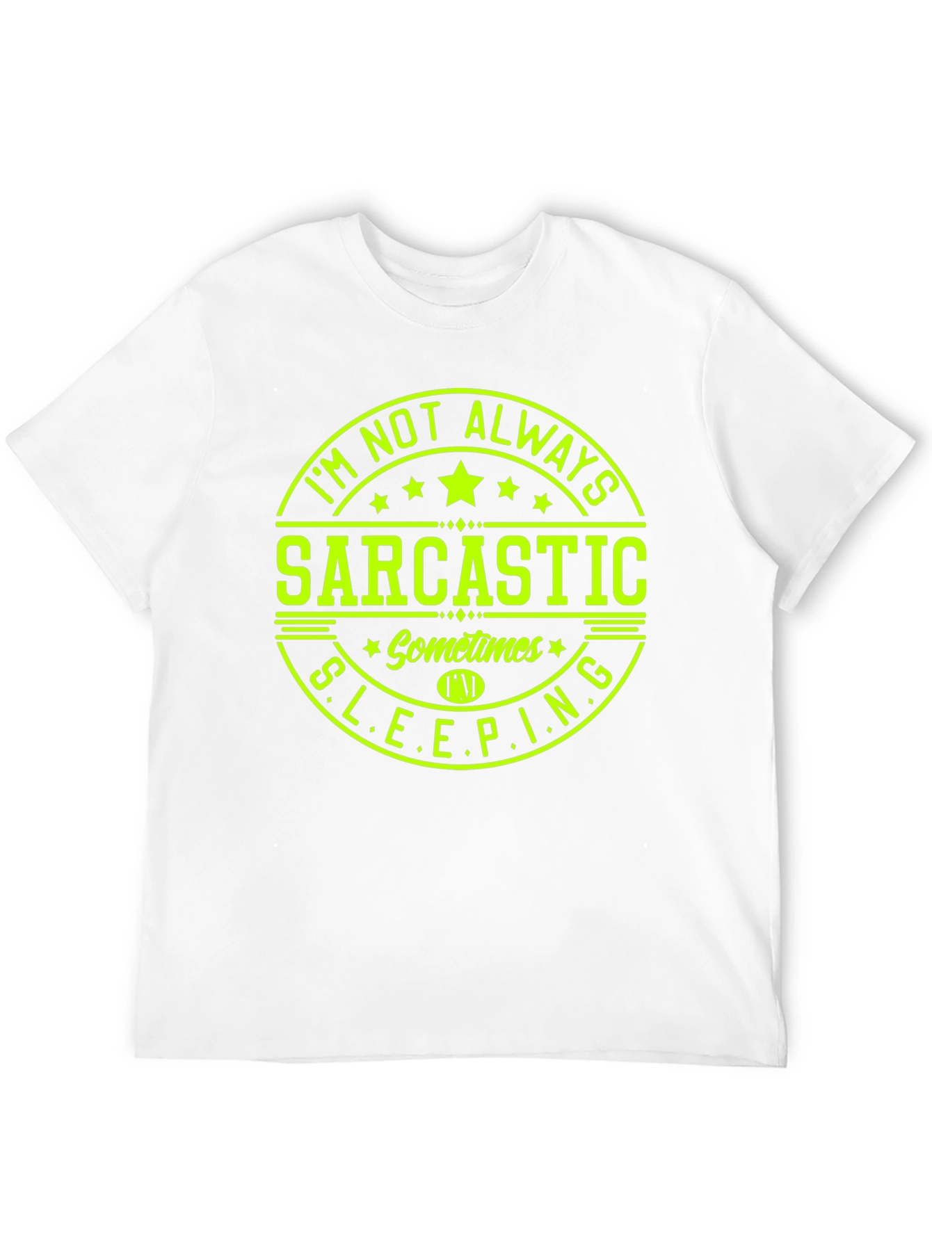 Sarcastic Sometimes Sleeping Graphic Tee