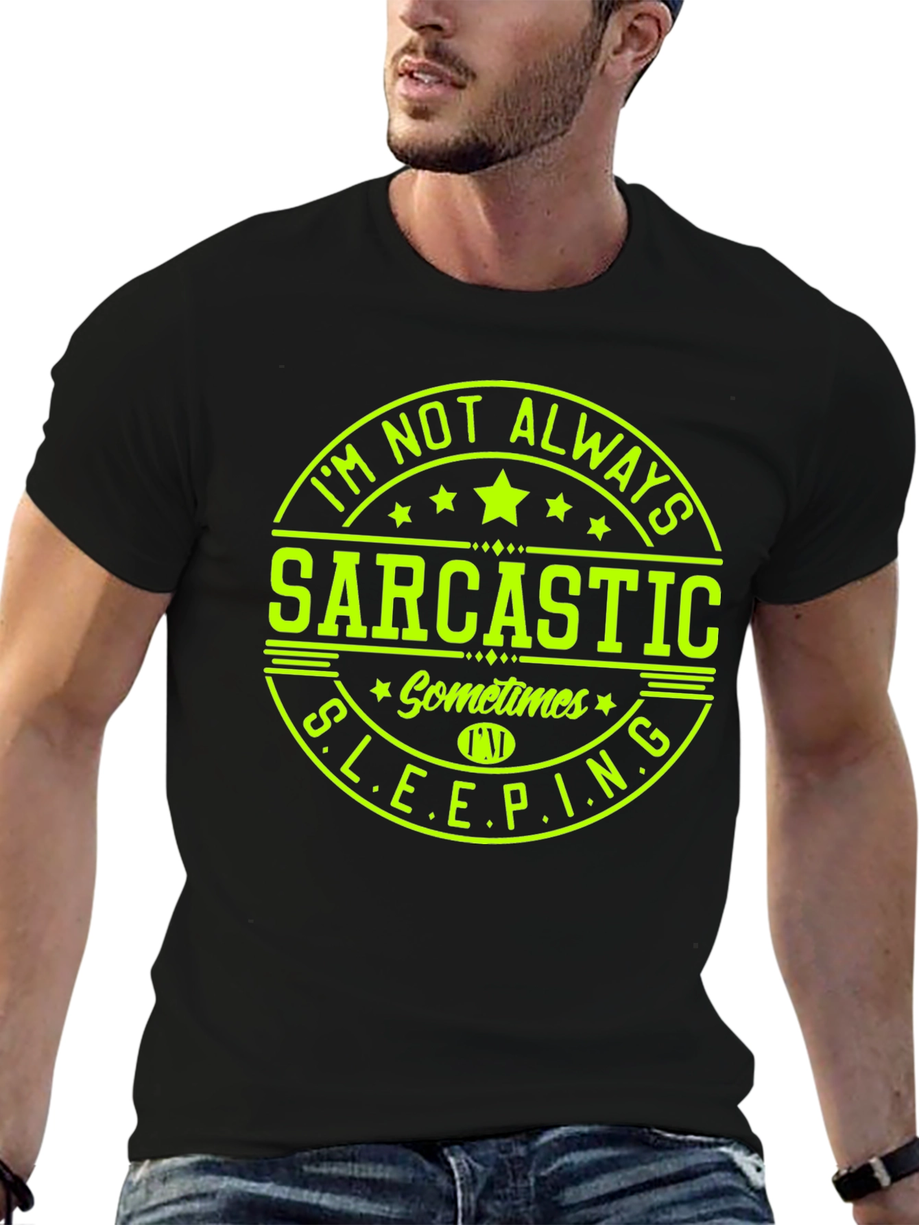 Sarcastic Sometimes Sleeping Graphic Tee