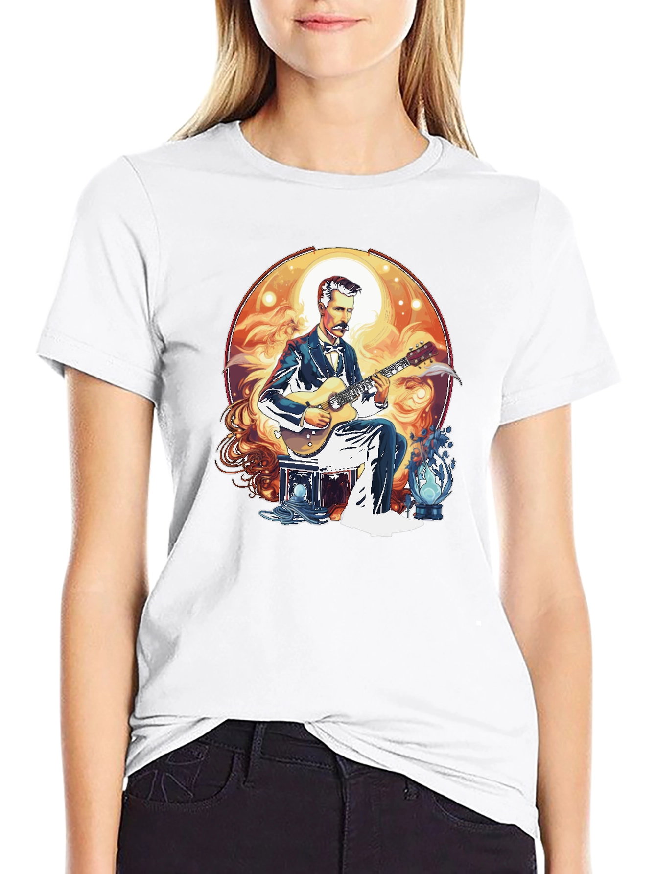 Musician Graphic Tee - Unique Design