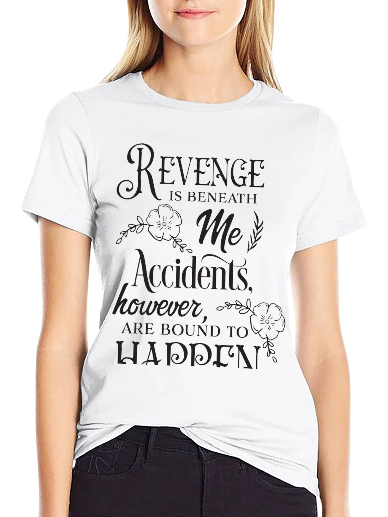 Revenge Is Beneath Me Graphic Tee