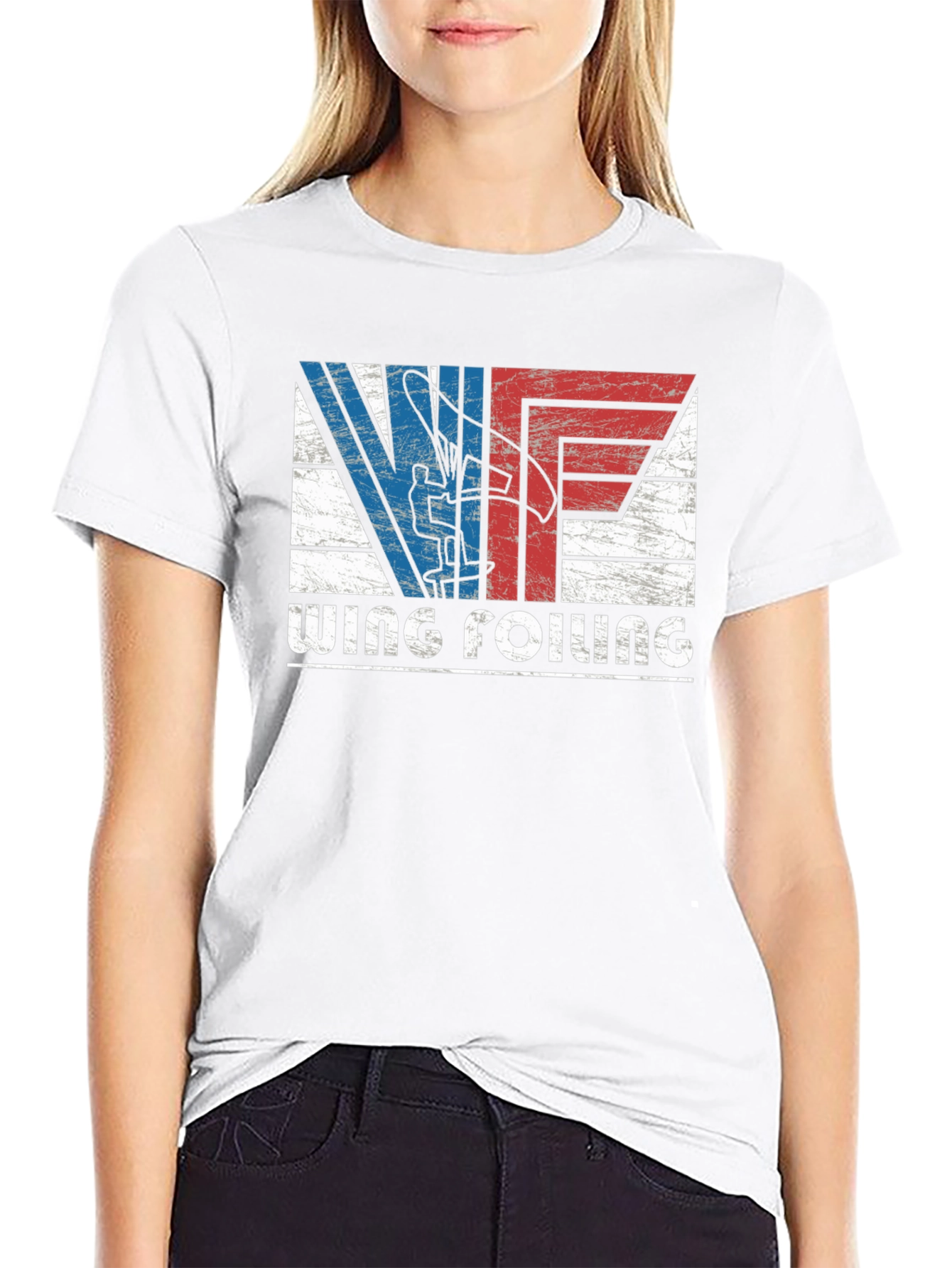 Wing Foiling T-Shirt | Retro Style