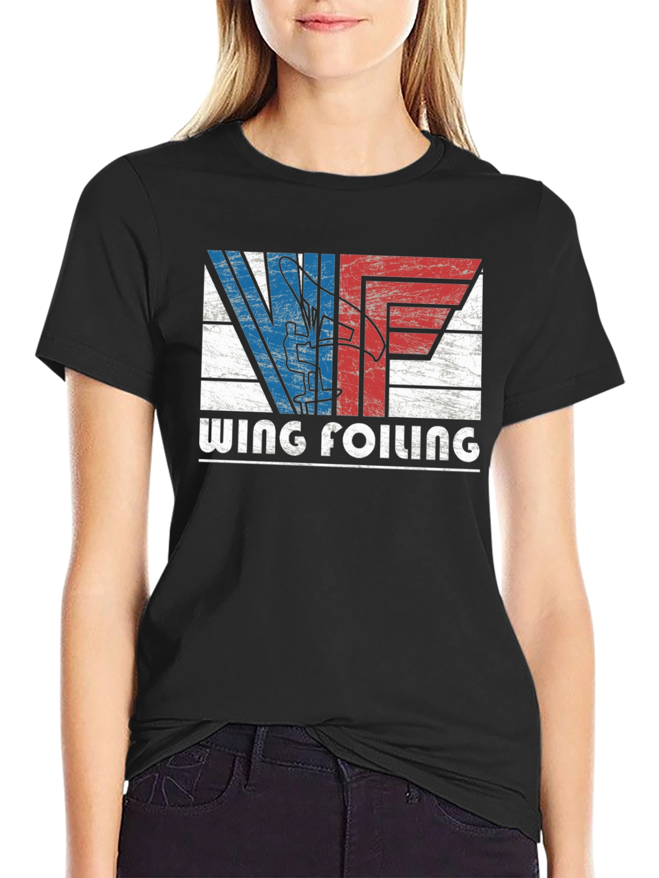 Wing Foiling T-Shirt | Retro Style