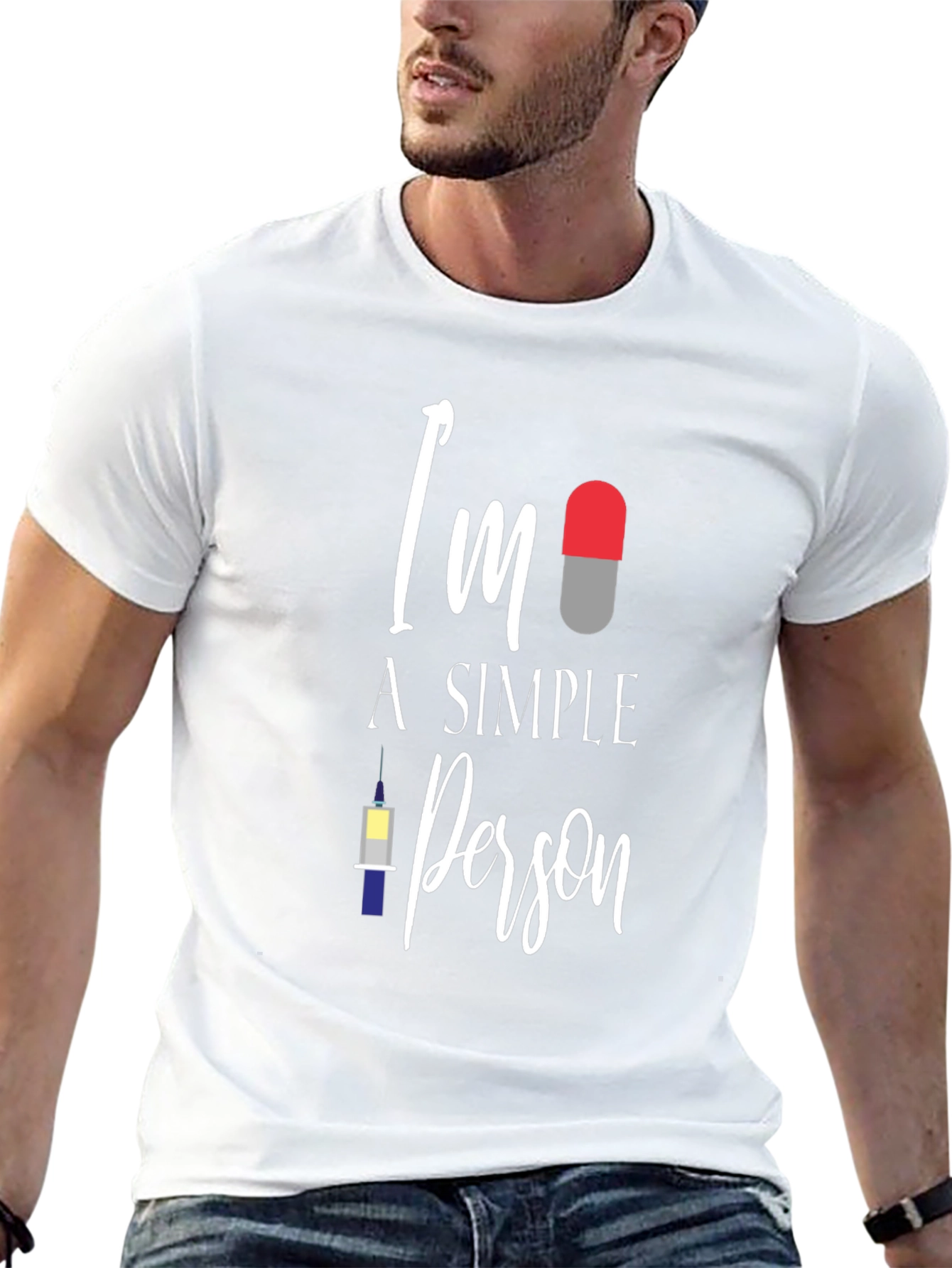 Simple Person Medical T-Shirt
