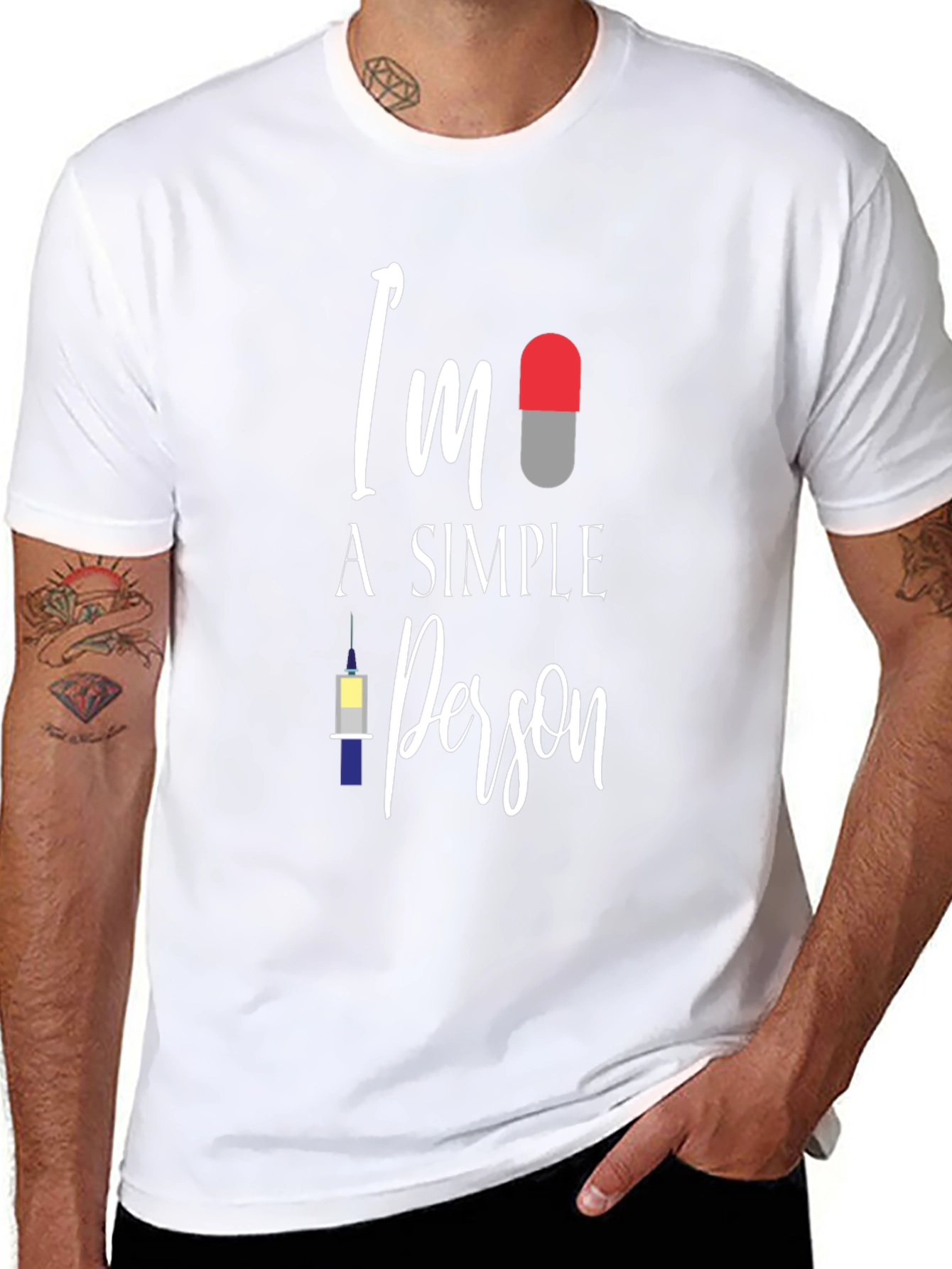 Simple Person Medical T-Shirt