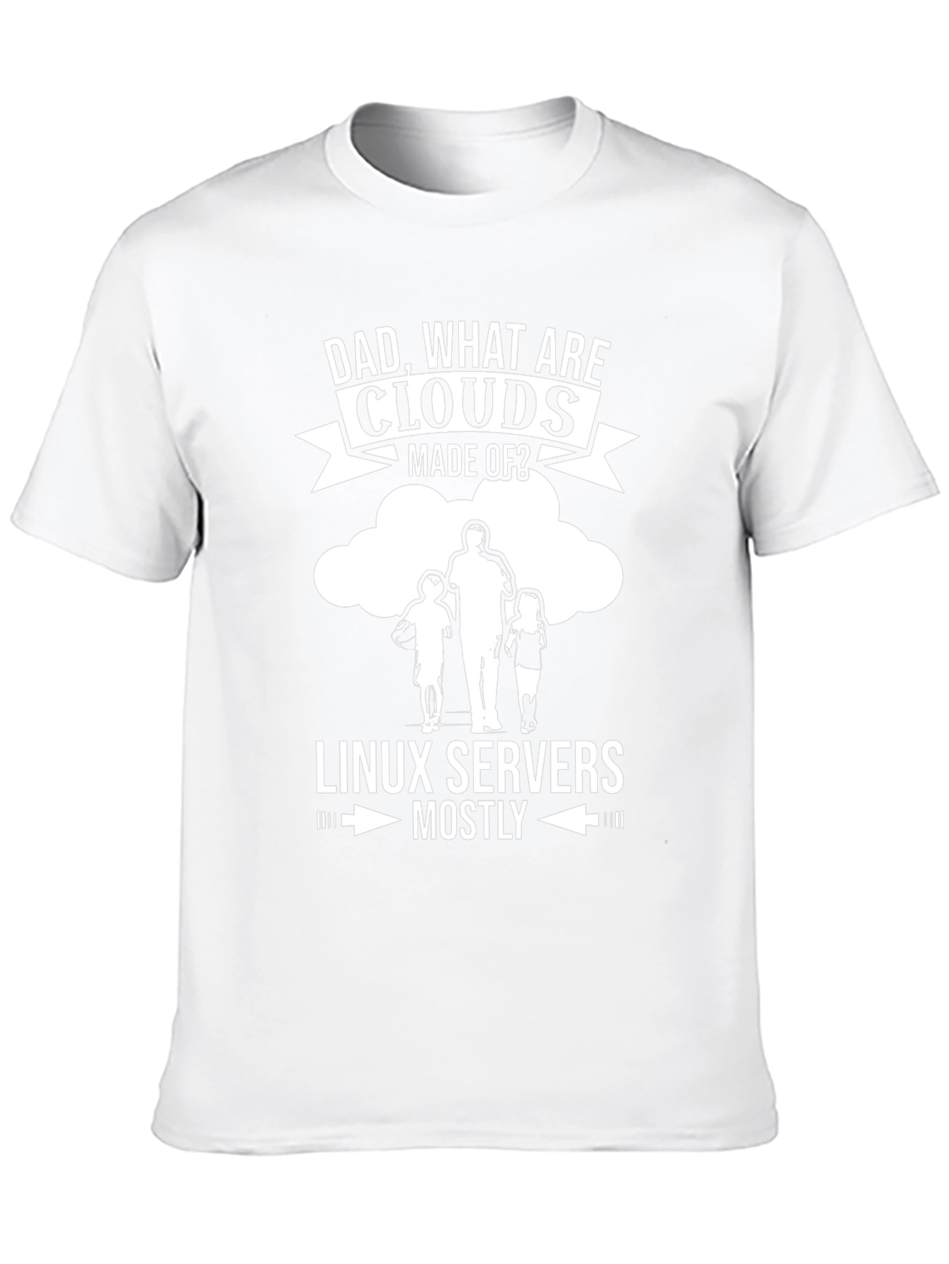 Dad What Are Clouds Made Of T-Shirt